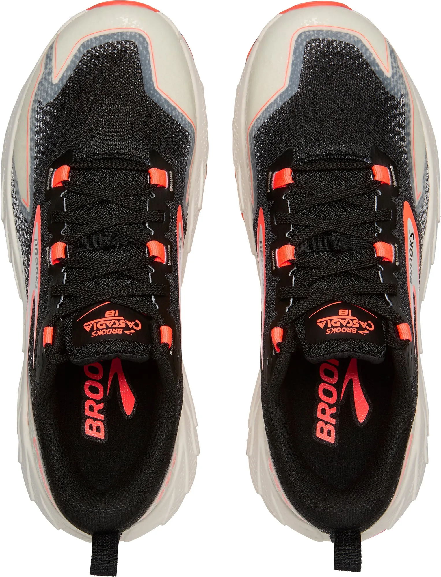 Brooks Cascadia 18 Womens Trail Running Shoes - Black