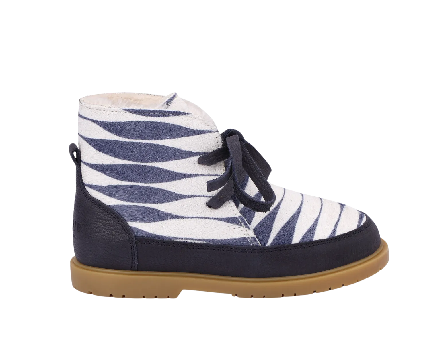 Buddy Exclusive Boots | Blue Striped Cow Hair