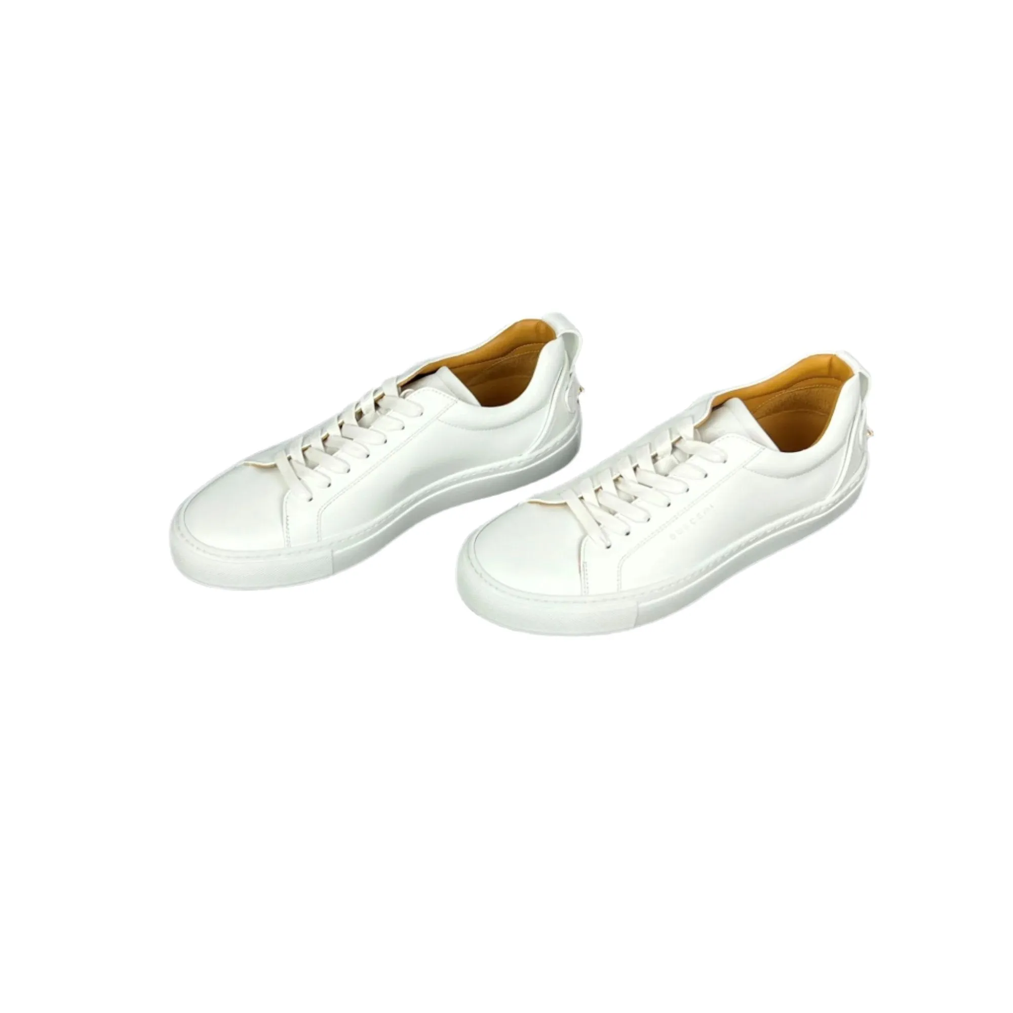 Buscemi Lyndon White Leather Sneakers
