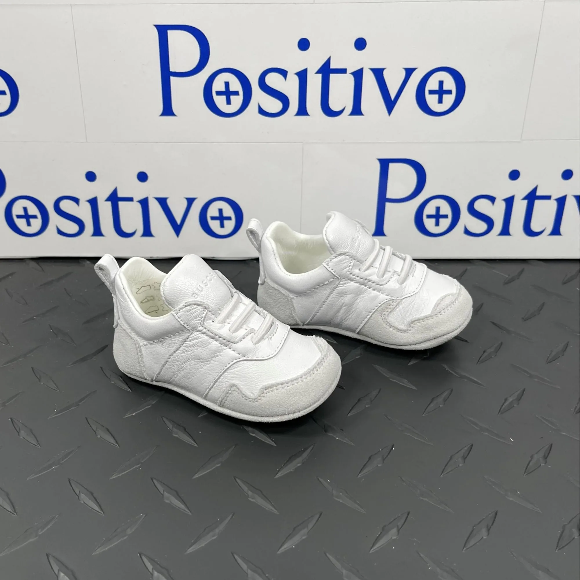 Buscemi Ventura Baby White Sneakers