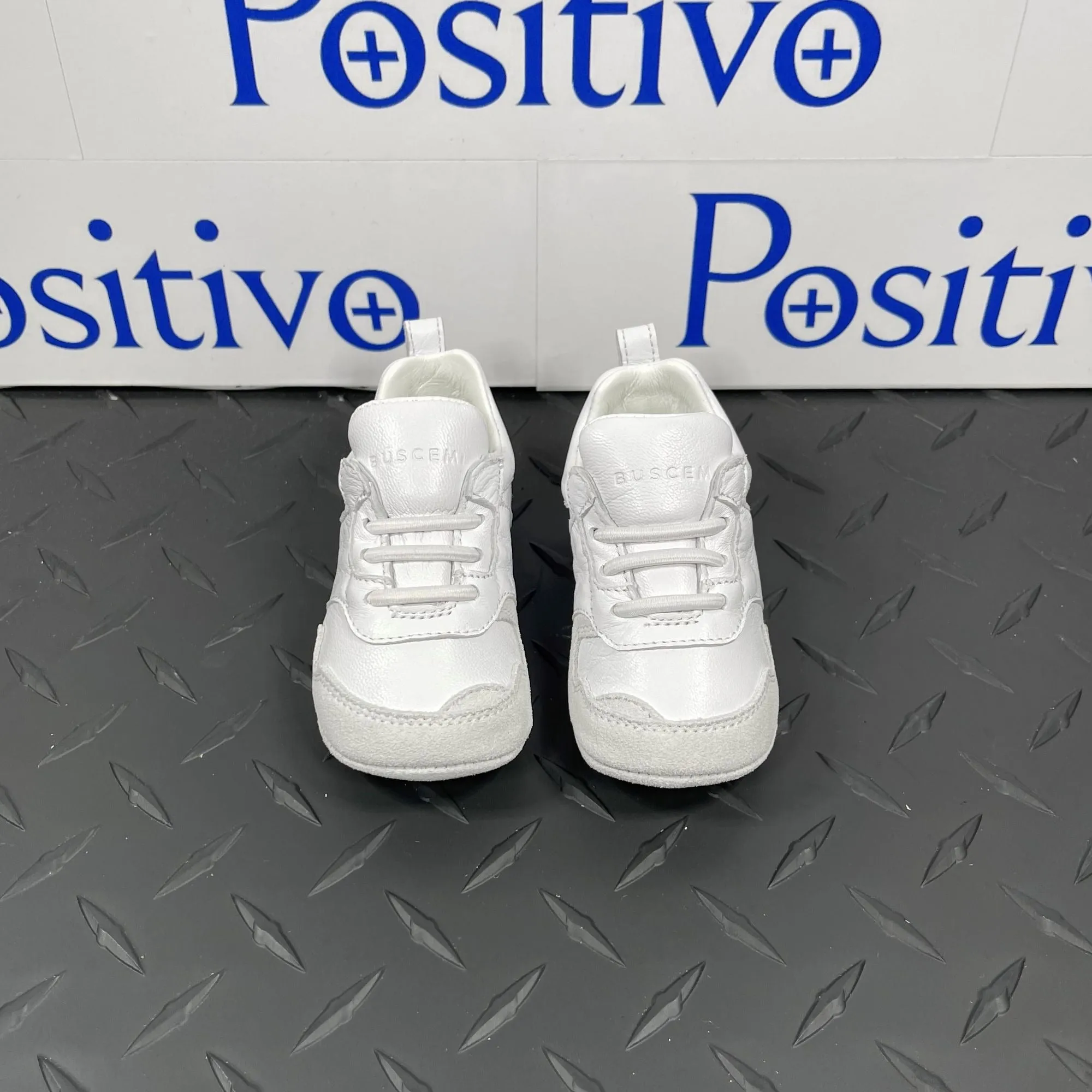 Buscemi Ventura Baby White Sneakers