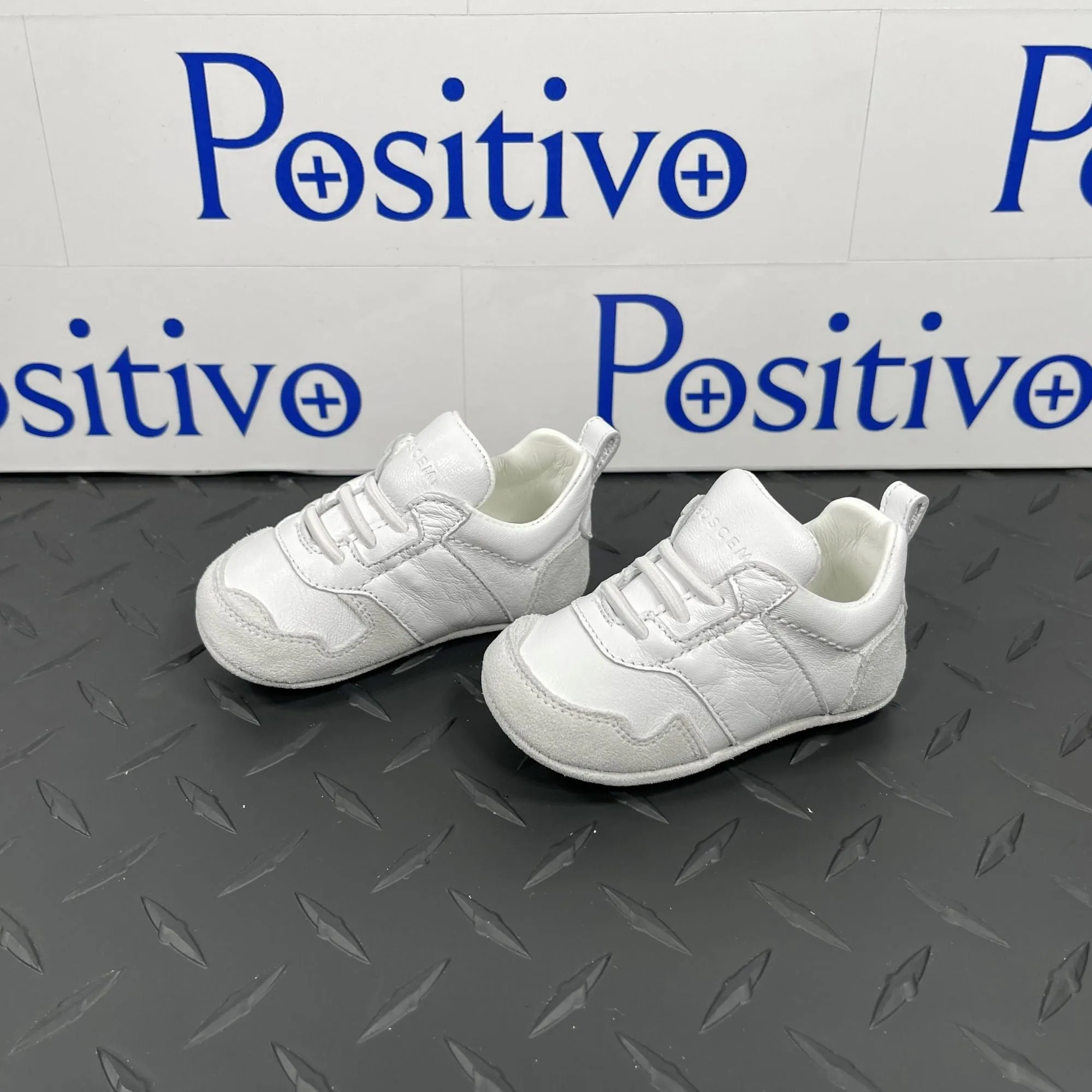 Buscemi Ventura Baby White Sneakers