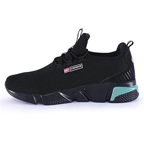 Campus Women's Alexa Blk/Rani Running Shoes-5 UK (38 EU) (5G-663)