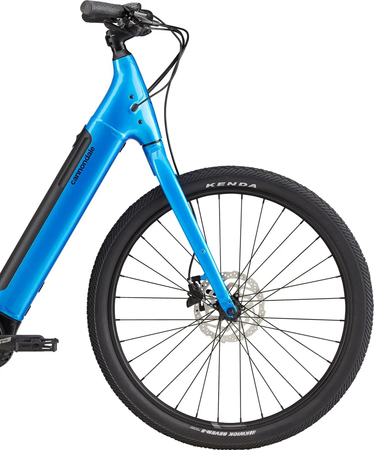 Cannondale Adventure Neo 4 Electric Hybrid Bike 2025 - Electric Blue