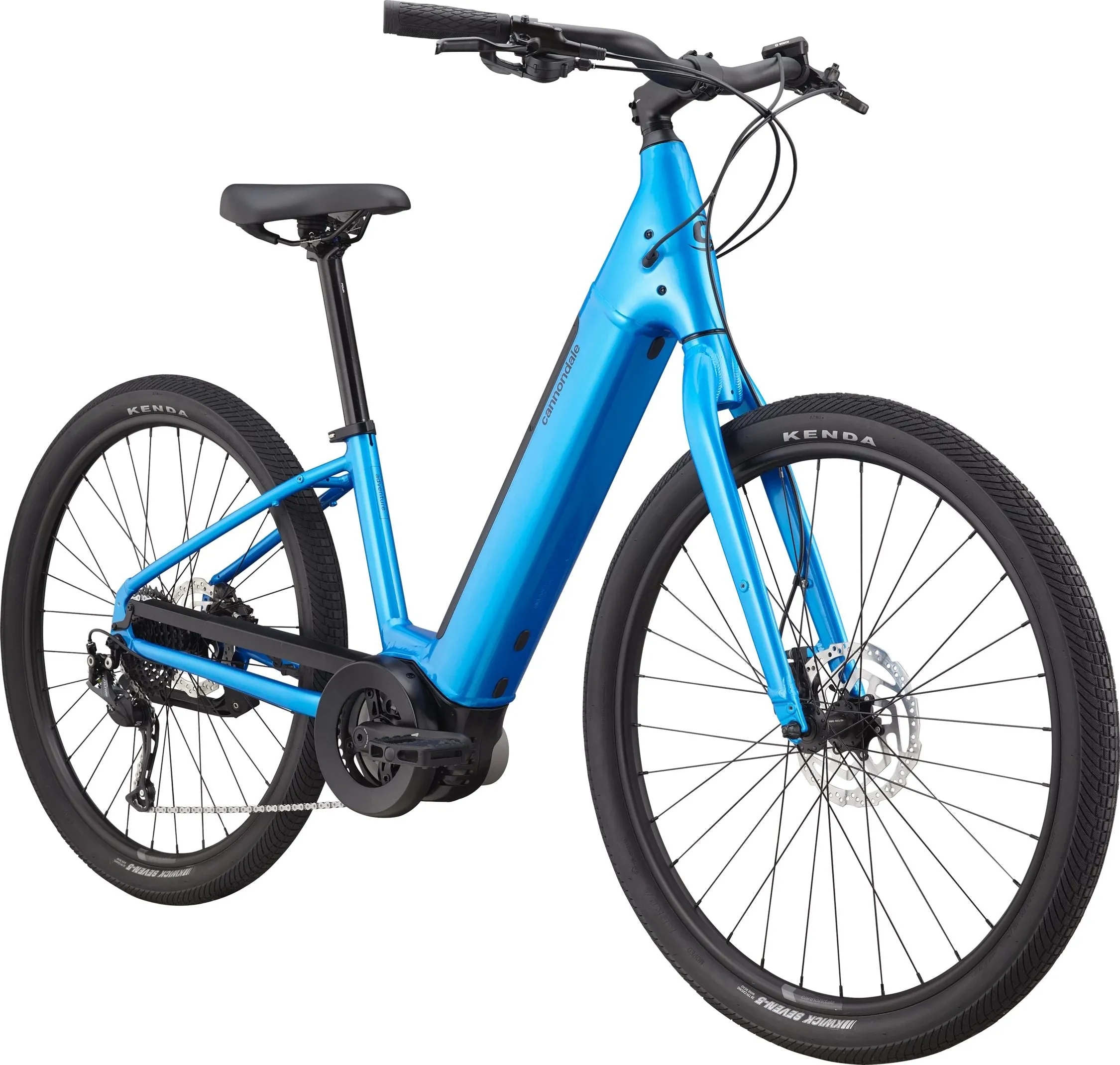 Cannondale Adventure Neo 4 Electric Hybrid Bike 2025 - Electric Blue