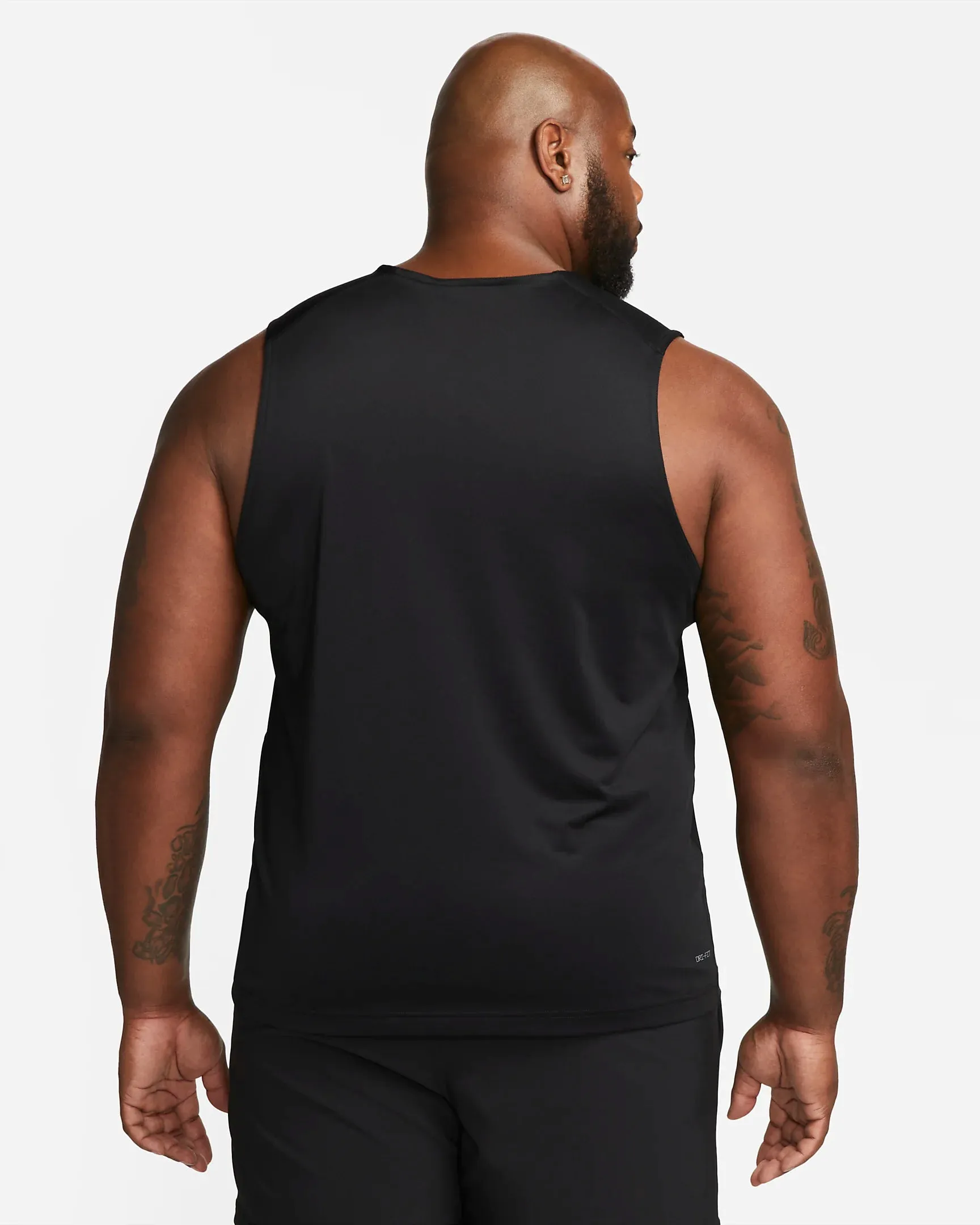CANOTTA NIKE SMANICATO UOMO MAN MAGLIA TRAINING JUST DO IT NERA
