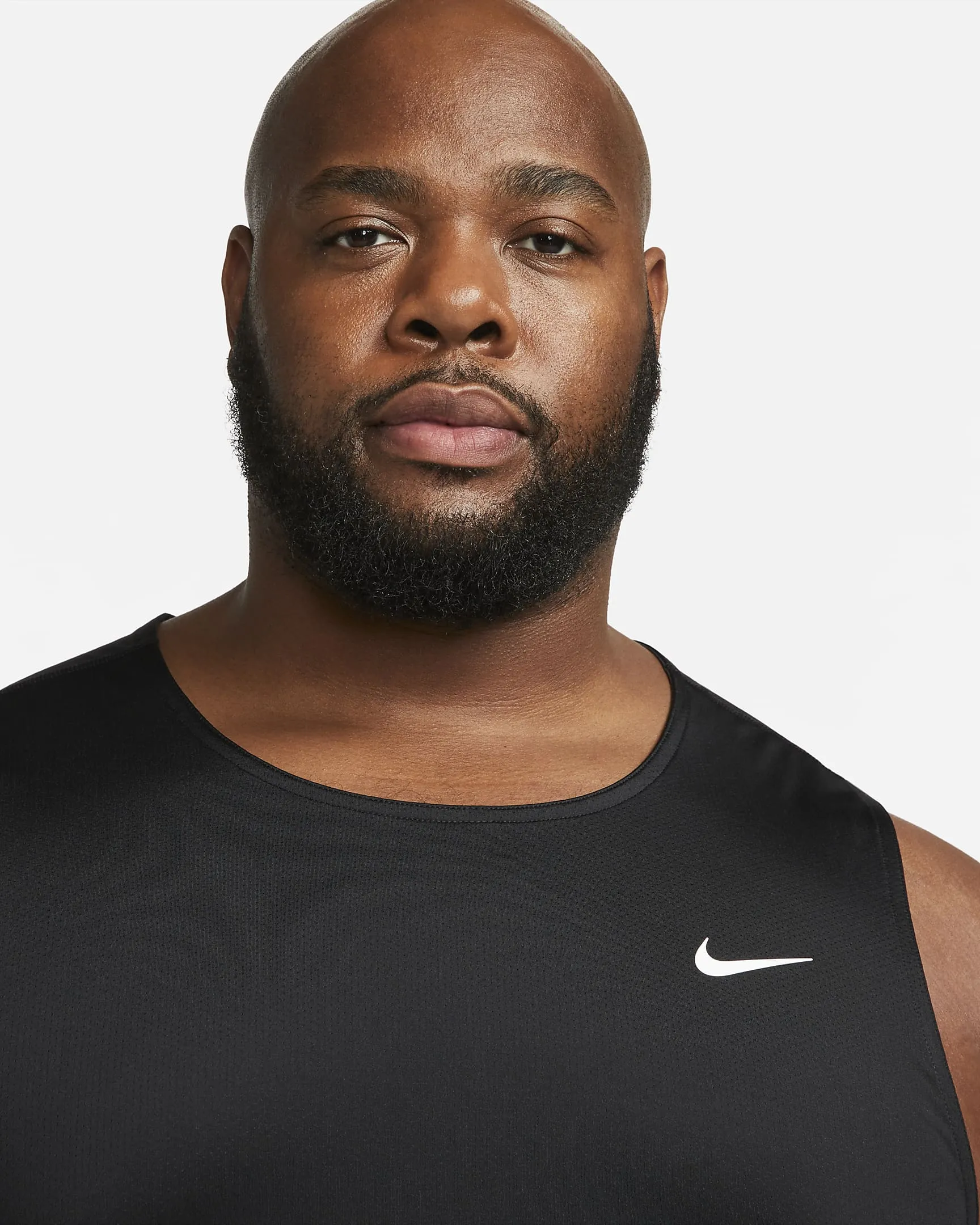 CANOTTA NIKE SMANICATO UOMO MAN MAGLIA TRAINING JUST DO IT NERA