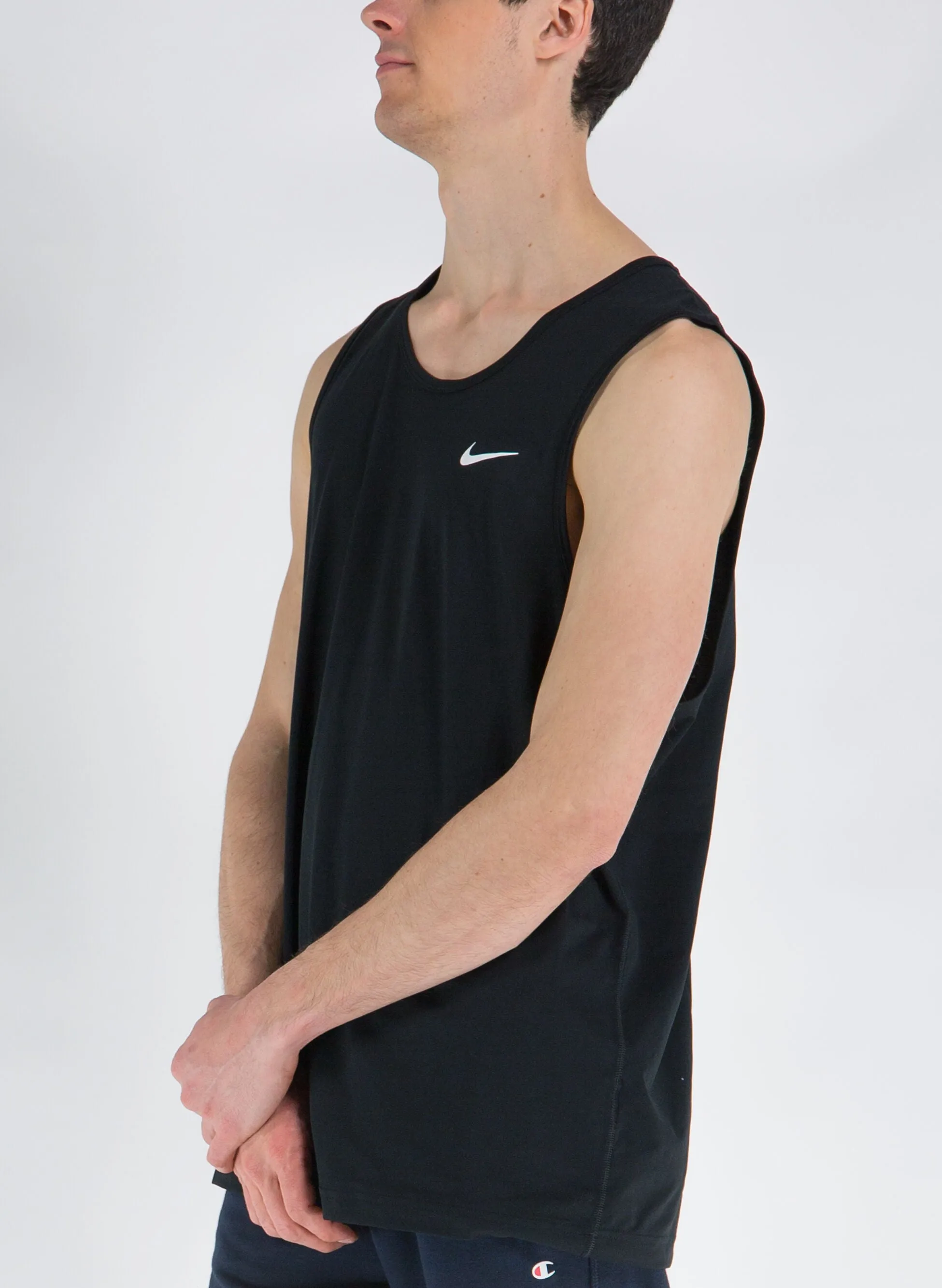 CANOTTA UOMO TRAINING NIKE DRI-FIT HYVERSE NERA