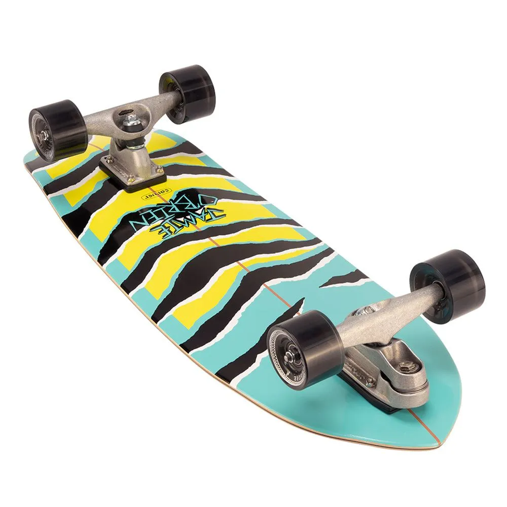 Carver JOB Aqua Tiger Surfskate Cruiser Skateboard C7 - 10.25" x 31.0" WB 17.0"
