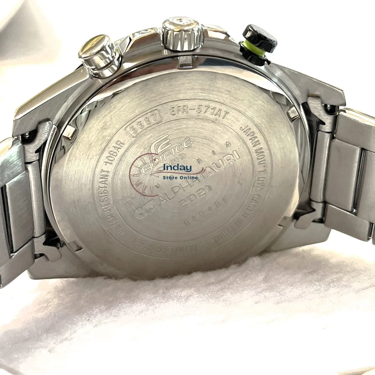 Casio Edifice Men's Watch EFR-571AT-1A Standard Chronograph Limited Model