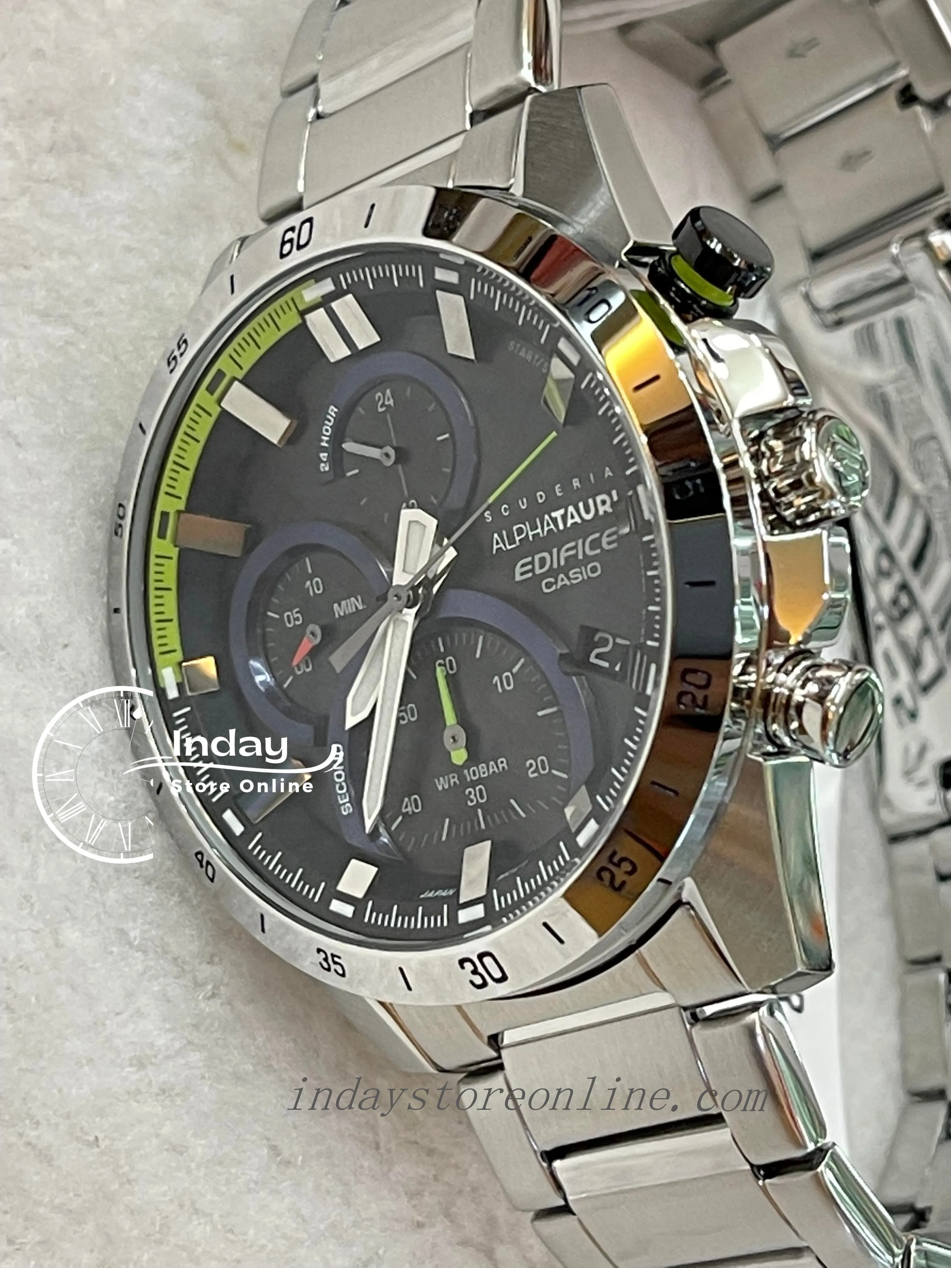 Casio Edifice Men's Watch EFR-571AT-1A Standard Chronograph Limited Model
