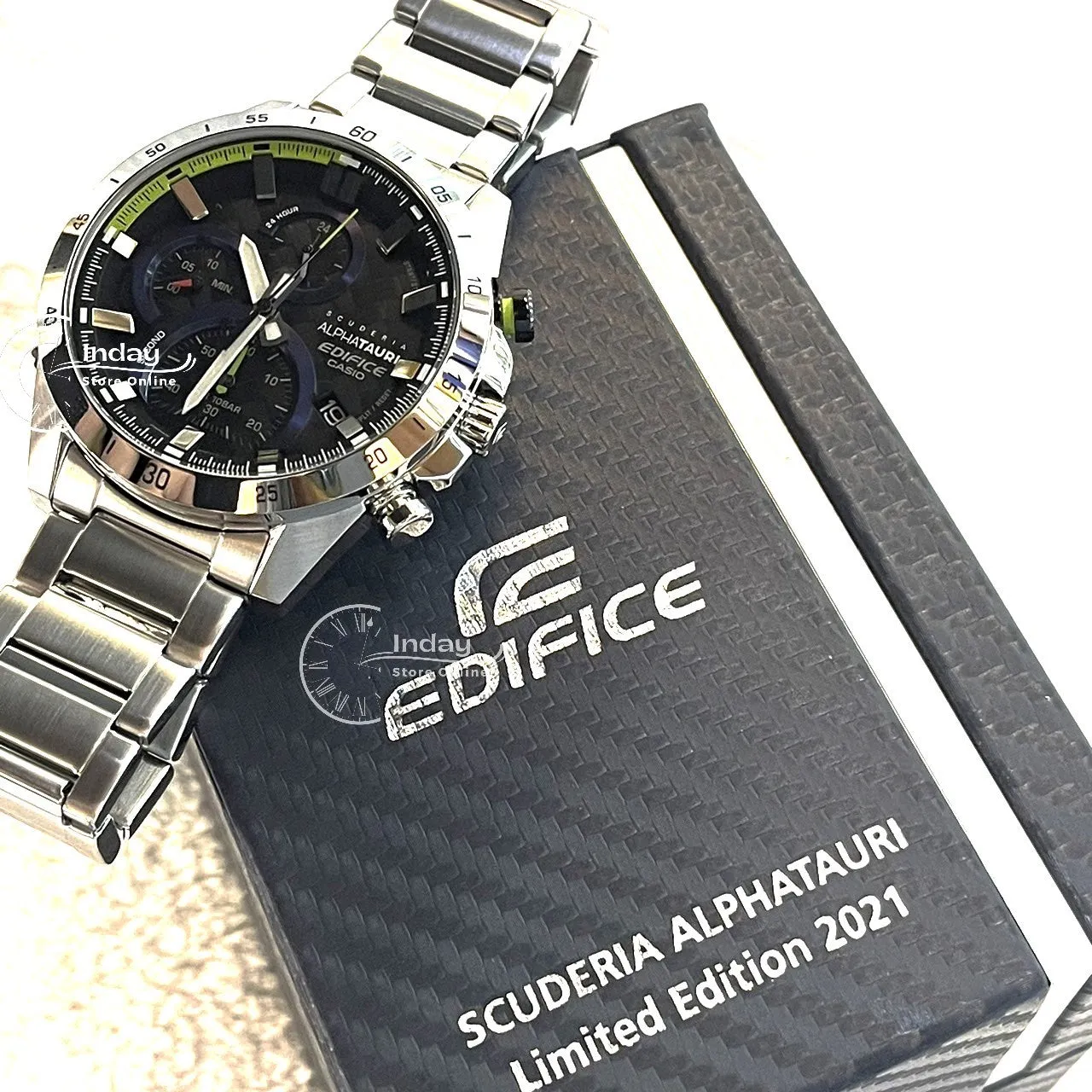 Casio Edifice Men's Watch EFR-571AT-1A Standard Chronograph Limited Model