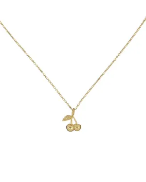 Cherry Pendant Necklace