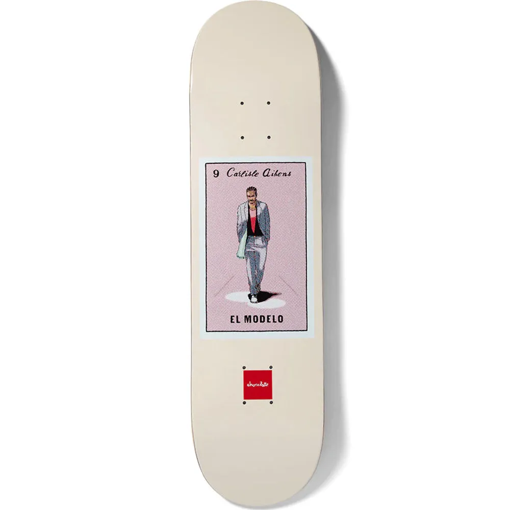Chocolate Carl Aikens Loteria Skateboard Deck 8.125"