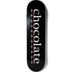 Chocolate Vincent Alvarez Bar Logo Skateboard Deck 8.25"