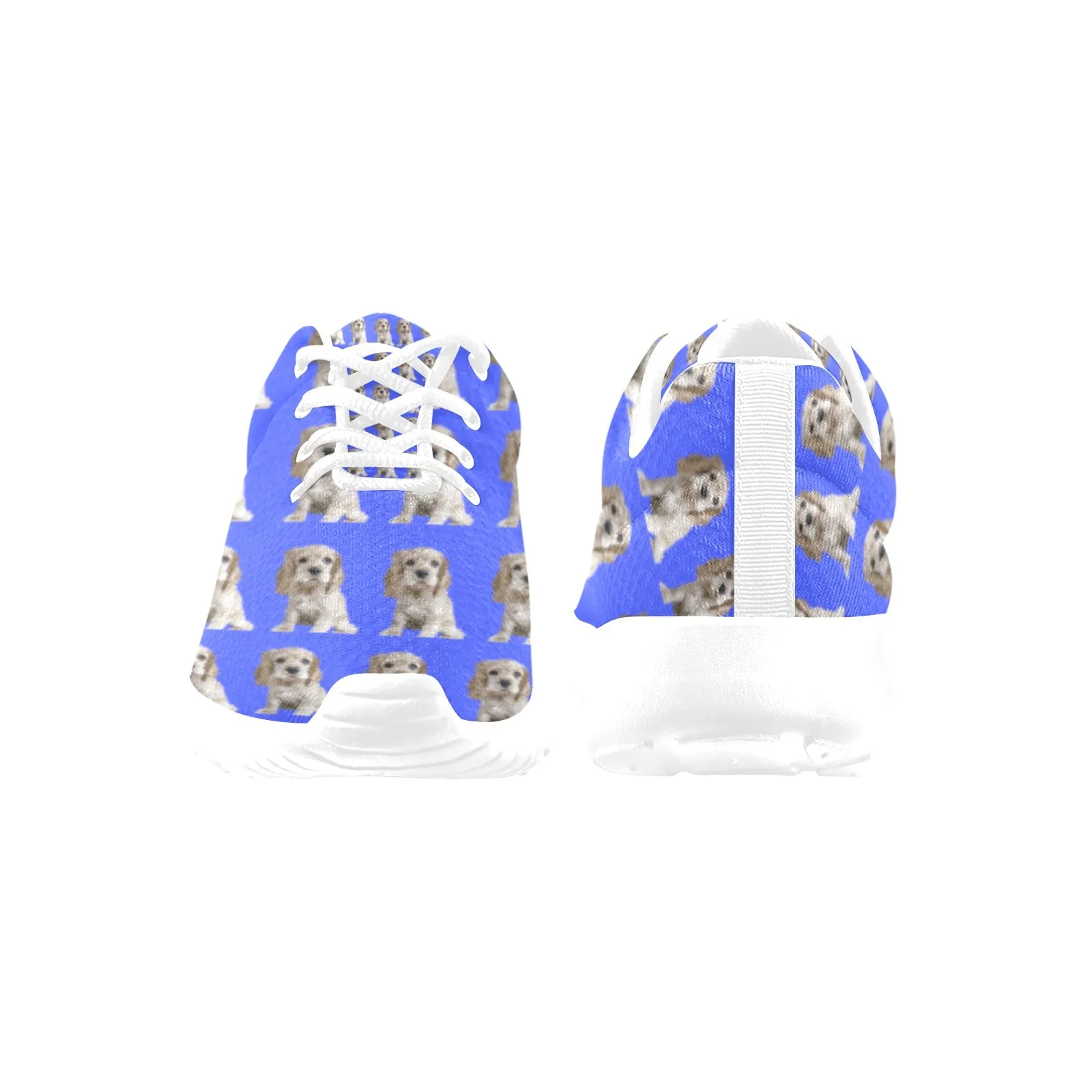 Cocker Spaniel Sneakers - Blue