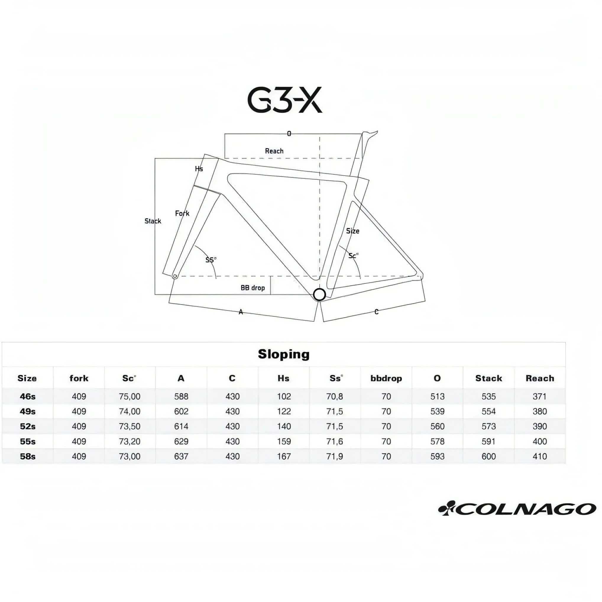Colnago G3X GRX820 Carbon Gravel Bike 2024 - Sand & Red