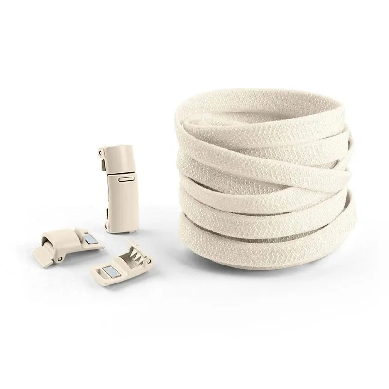 Colorful Magnetic Lock Elastic Shoelaces - No Tie Solution for Sneakers, Suitable for Kids and Adults