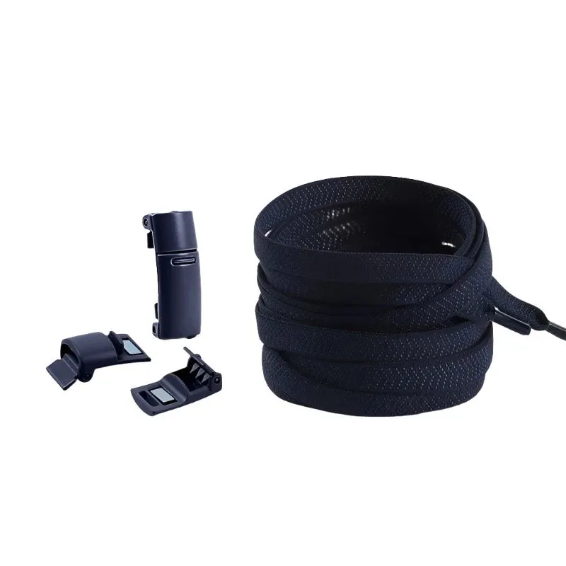Colorful Magnetic Lock Elastic Shoelaces - No Tie Solution for Sneakers, Suitable for Kids and Adults