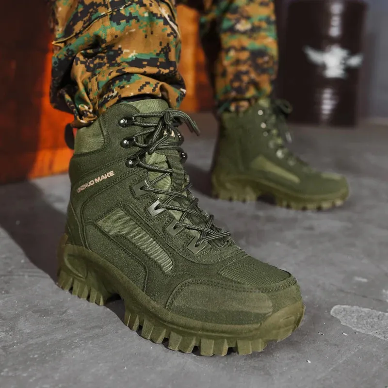 Combat Shoes for Men Outdoor Trekking Camping Boots Tactical Boot