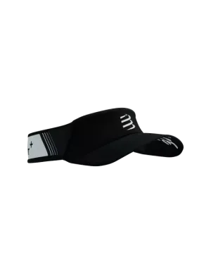 Compressport Unisex's Visor Ultralight - Black/White
