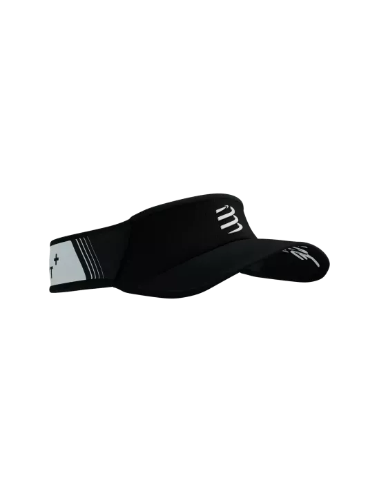 Compressport Unisex's Visor Ultralight - Black/White