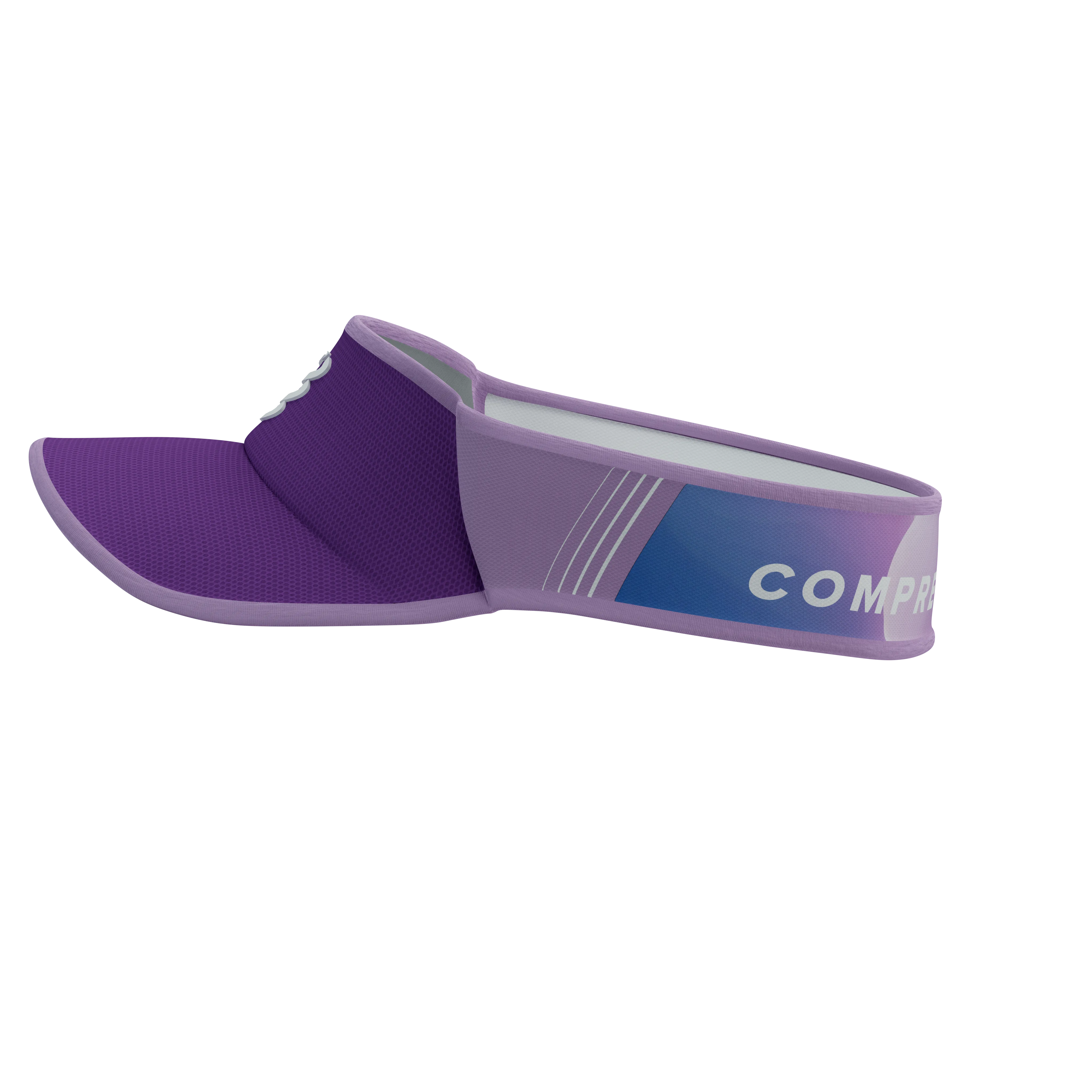 Compressport Unisex's Visor Ultralight - Royal Lilac/White