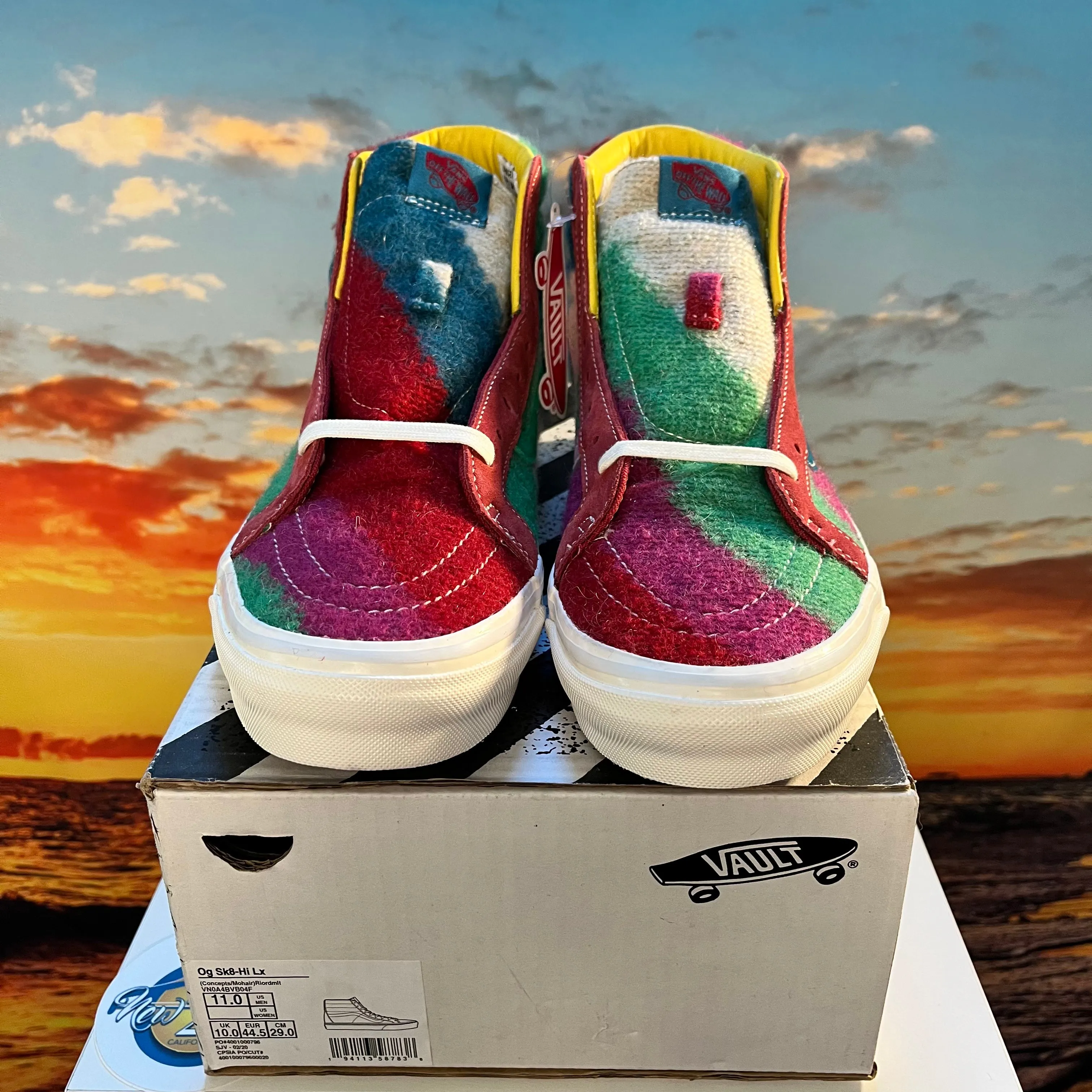 Concepts x OG Sk8-Hi LX 'Mohair - Rio Red'