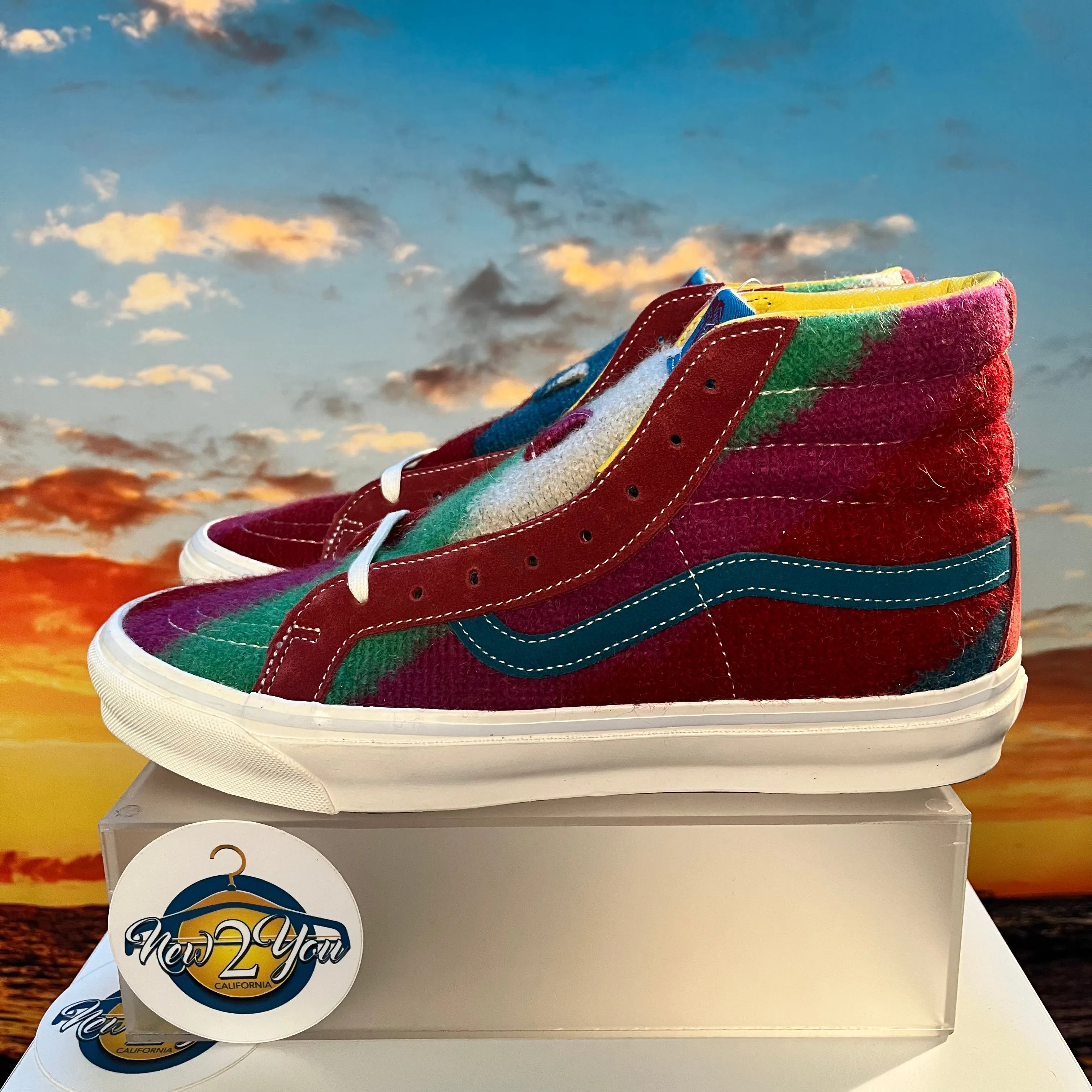 Concepts x OG Sk8-Hi LX 'Mohair - Rio Red'