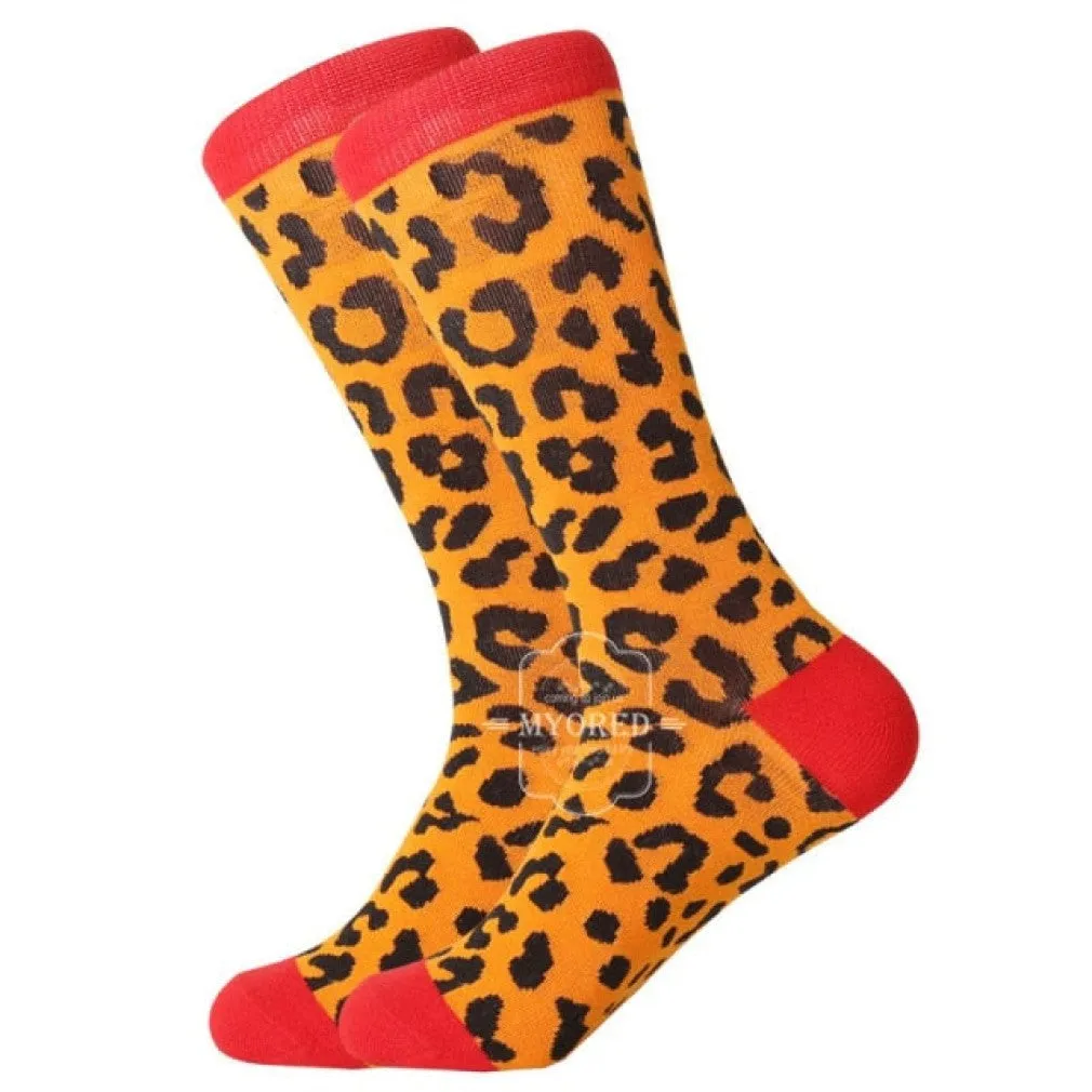 ContiNent 33 men dress color comfortable pair roller skateboard for causal reason funny wedding socks socks shark geometry