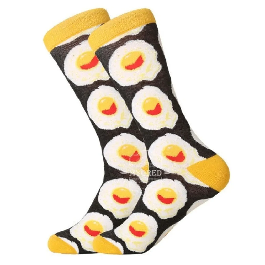 ContiNent 33 men dress color comfortable pair roller skateboard for causal reason funny wedding socks socks shark geometry