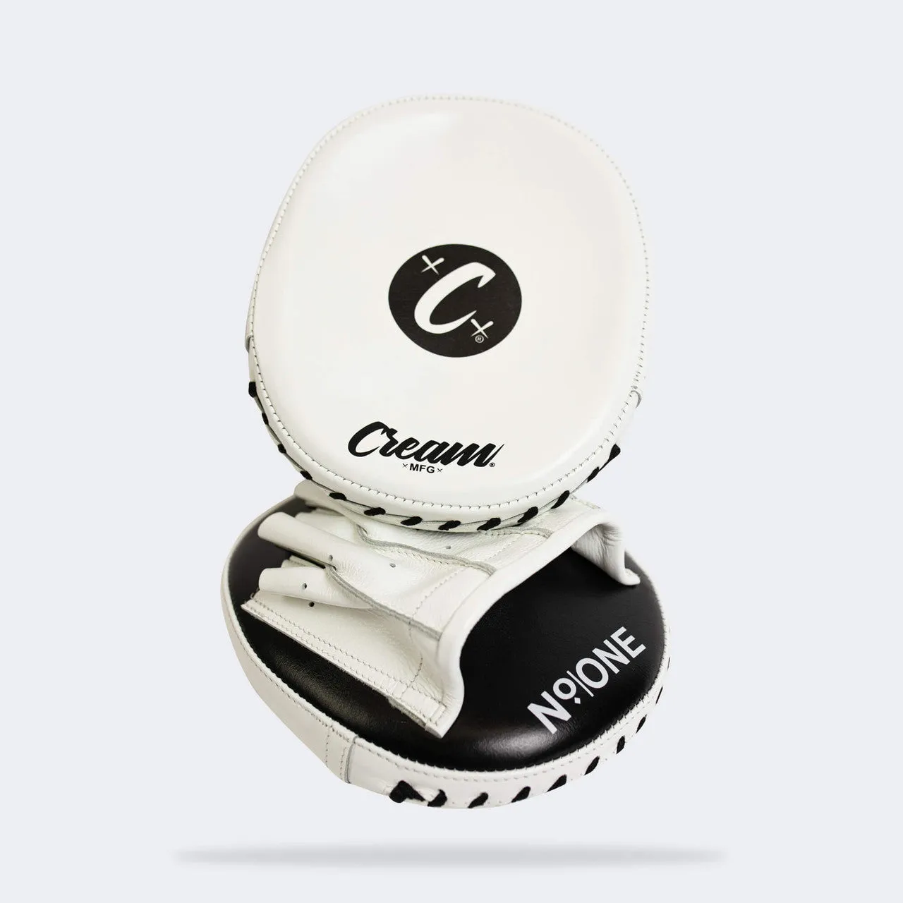 Cream Concave Focus Mitts