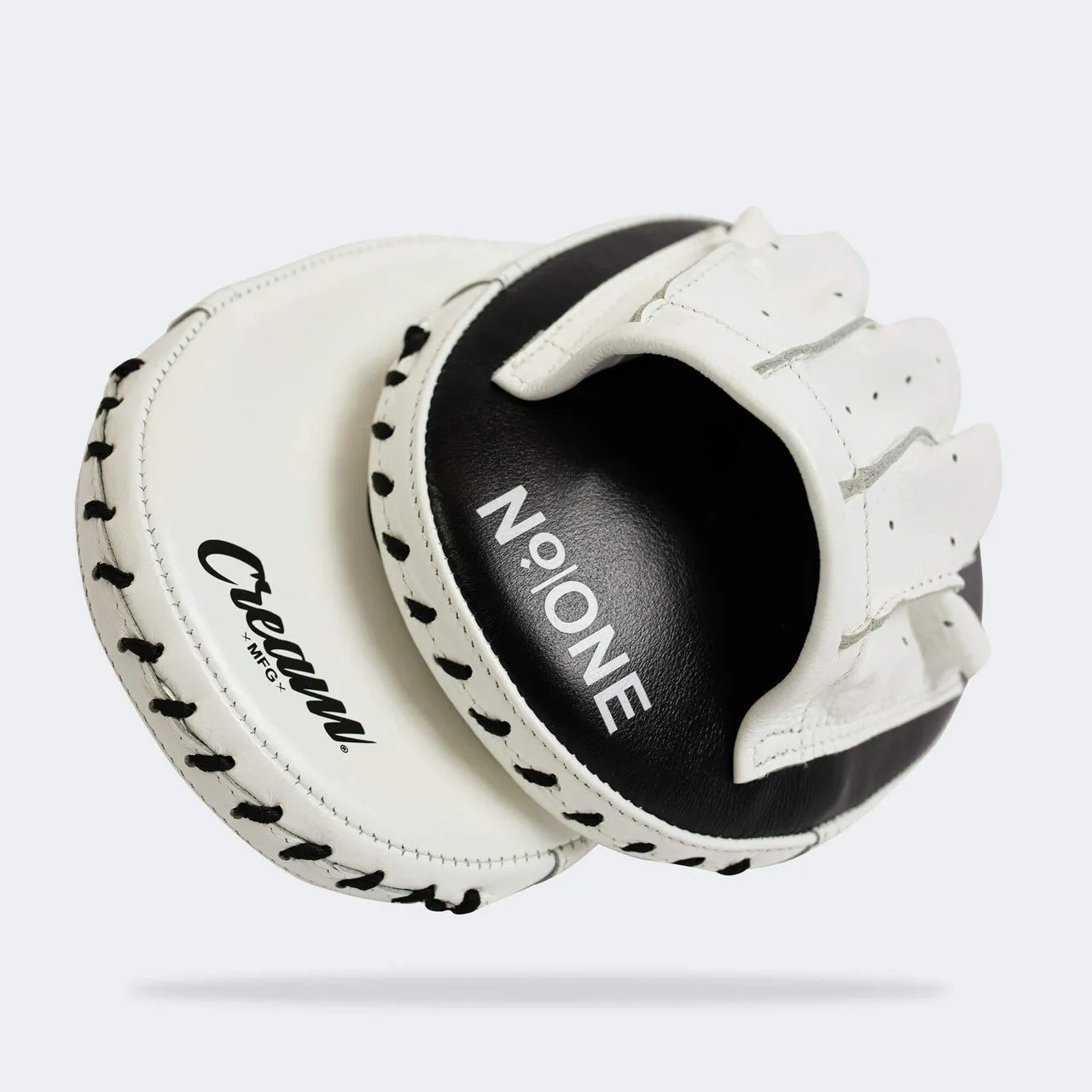 Cream Concave Focus Mitts