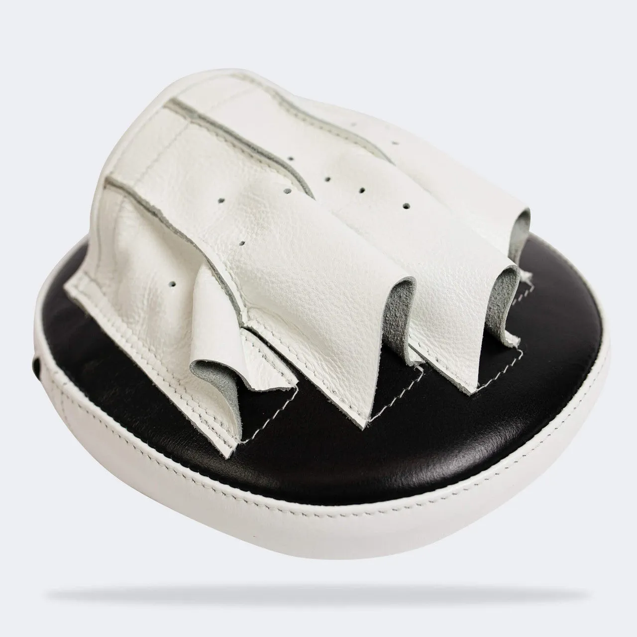 Cream Concave Focus Mitts