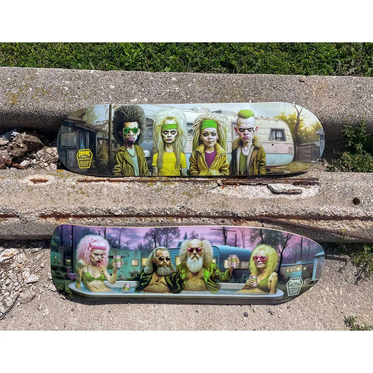 Creature - Willis Kimbel Manor VX 9.35 Skateboard Deck