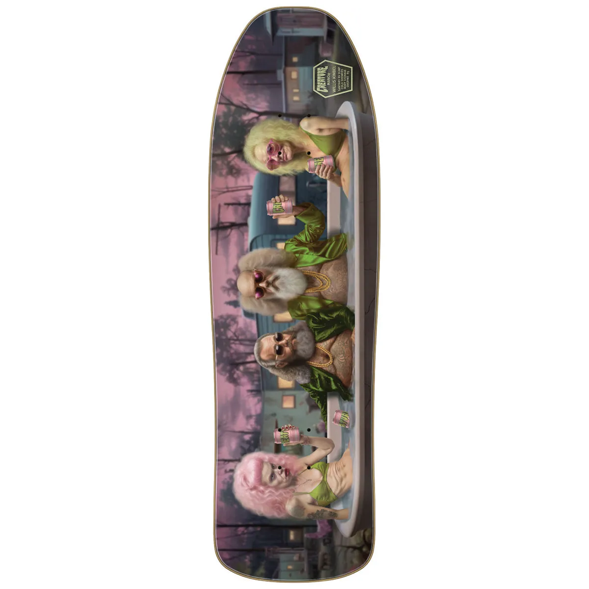 Creature - Willis Kimbel Manor VX 9.35 Skateboard Deck