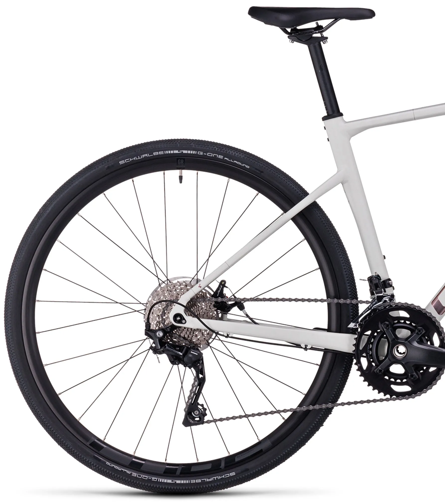 Cube Nuroad WS Women's Gravel Bike 2023 - Light Grey