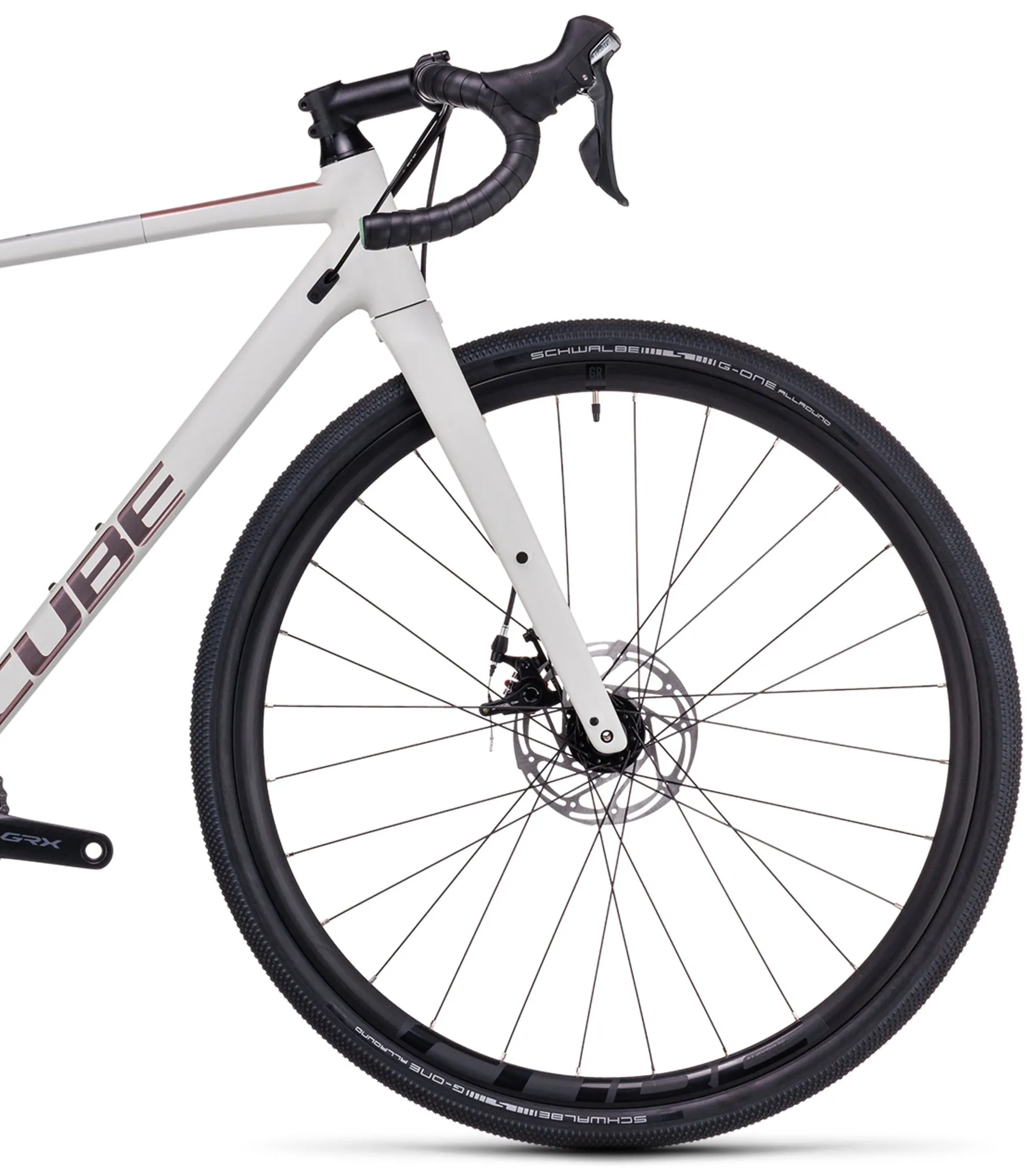 Cube Nuroad WS Women's Gravel Bike 2023 - Light Grey