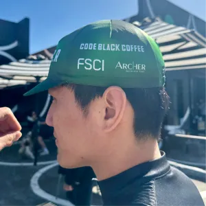 CUORE x Code Black Coffee Cycling Cap