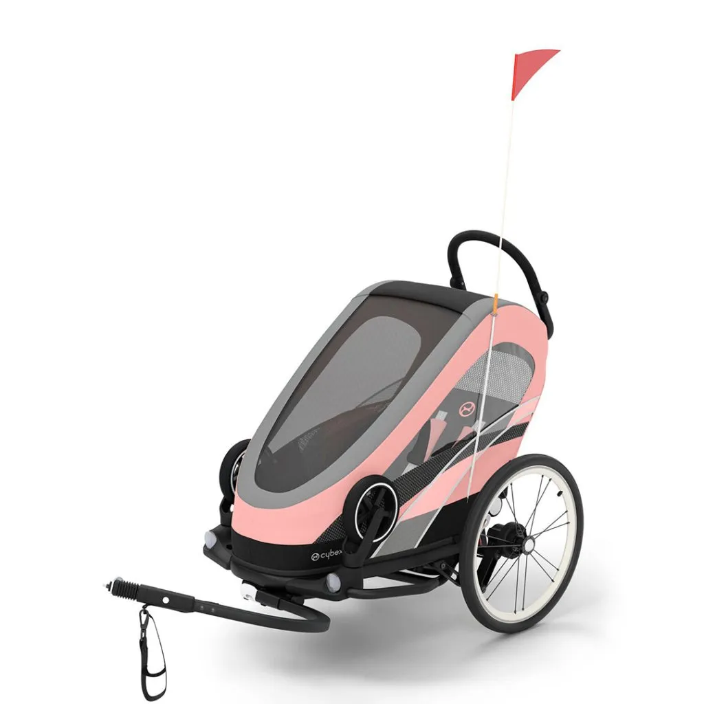 CYBEX ZENO BIKE ONE BOX - Silver Pink