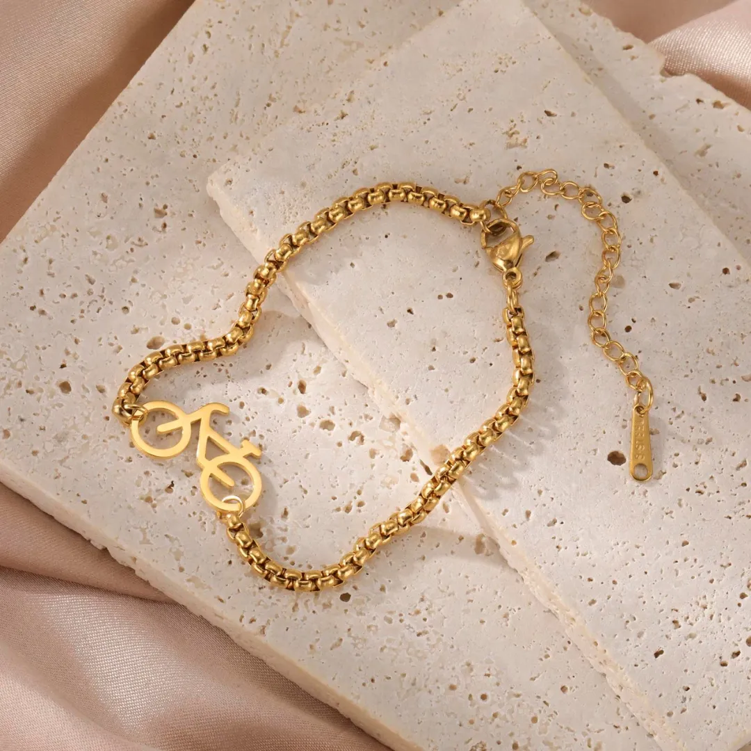 Cycolinks Rope Bicycle Pendant Bracelet