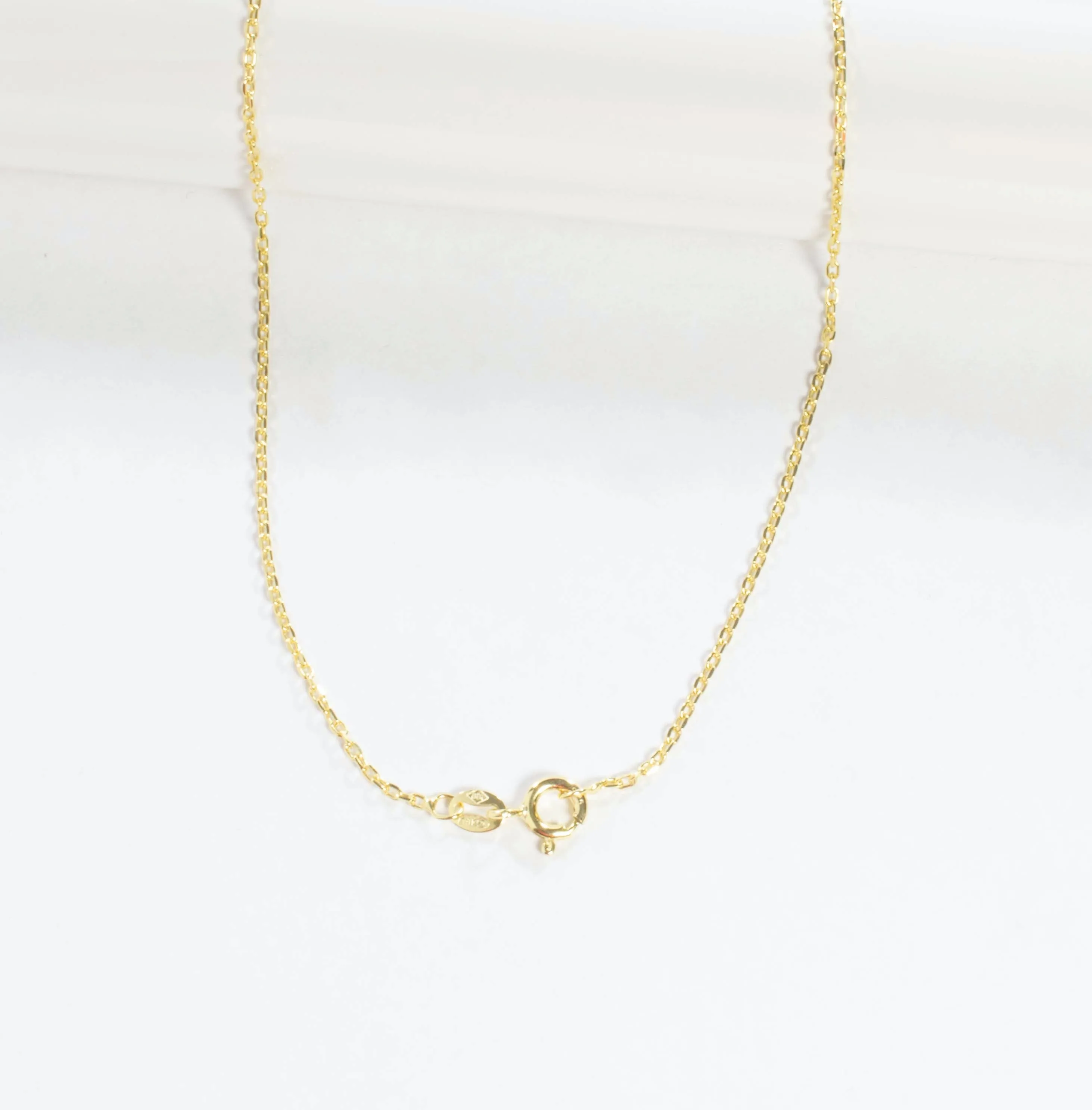 CZ Bicycle Necklace - Gold or Silver