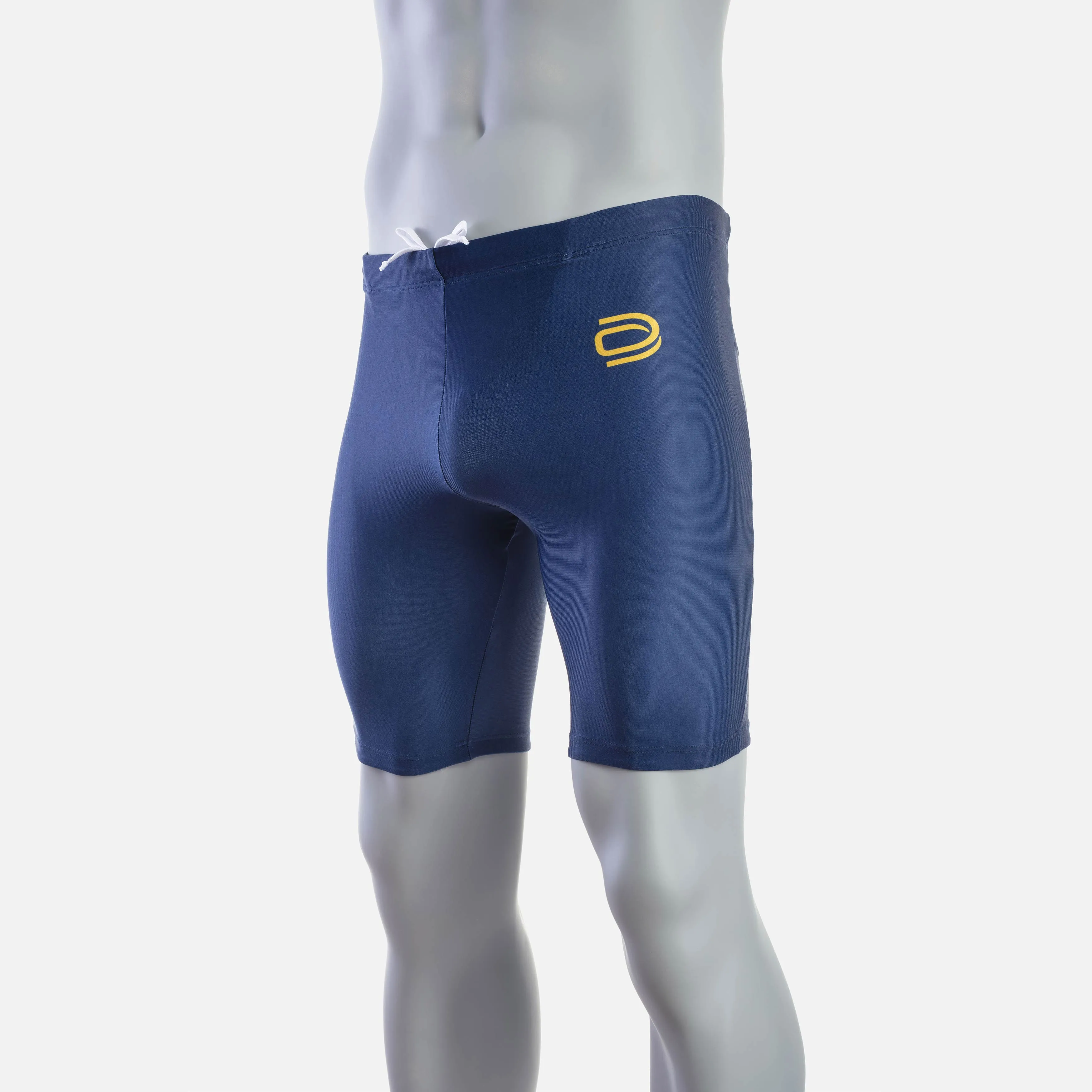 deboer lane swim jammer - navy & safran