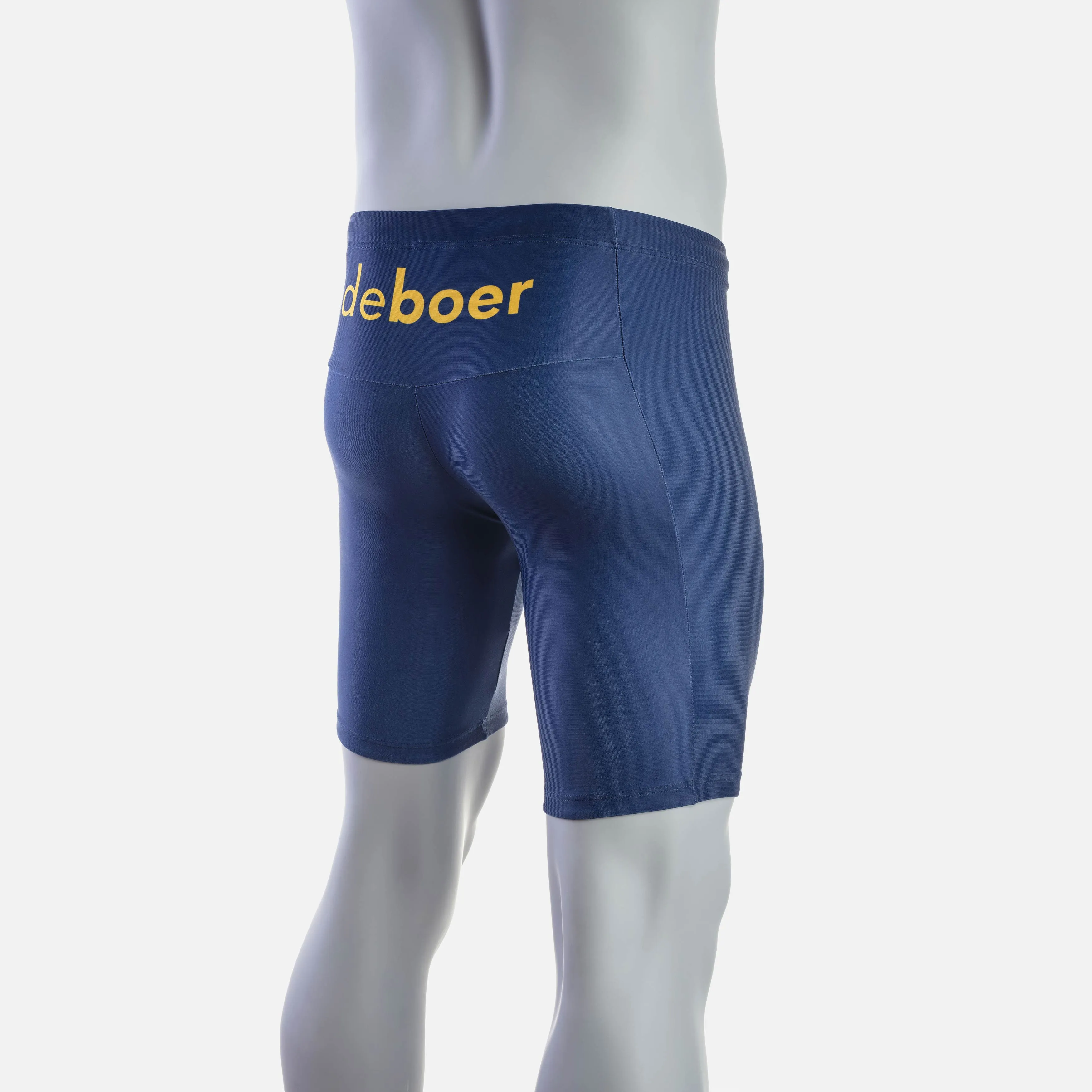 deboer lane swim jammer - navy & safran