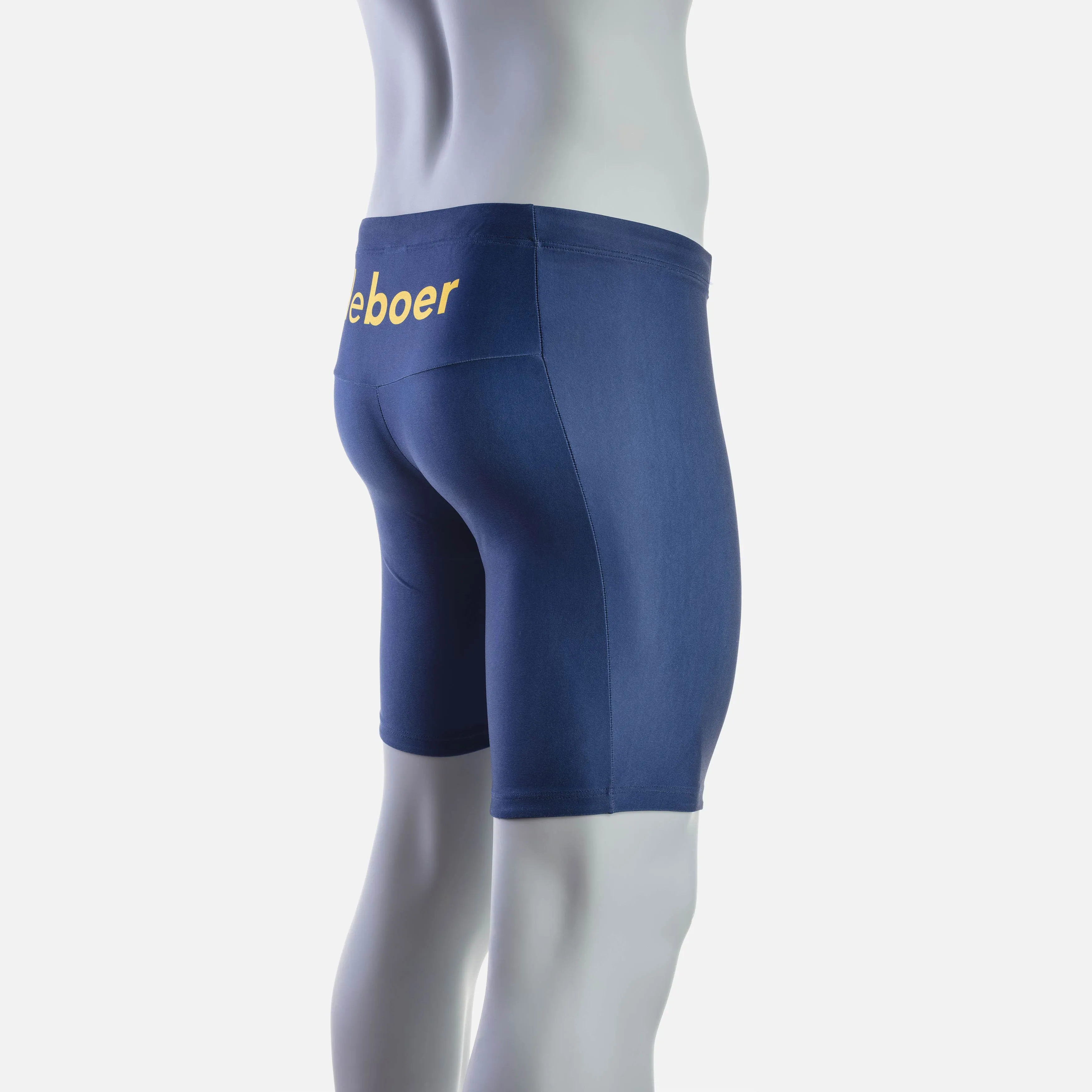 deboer lane swim jammer - navy & safran