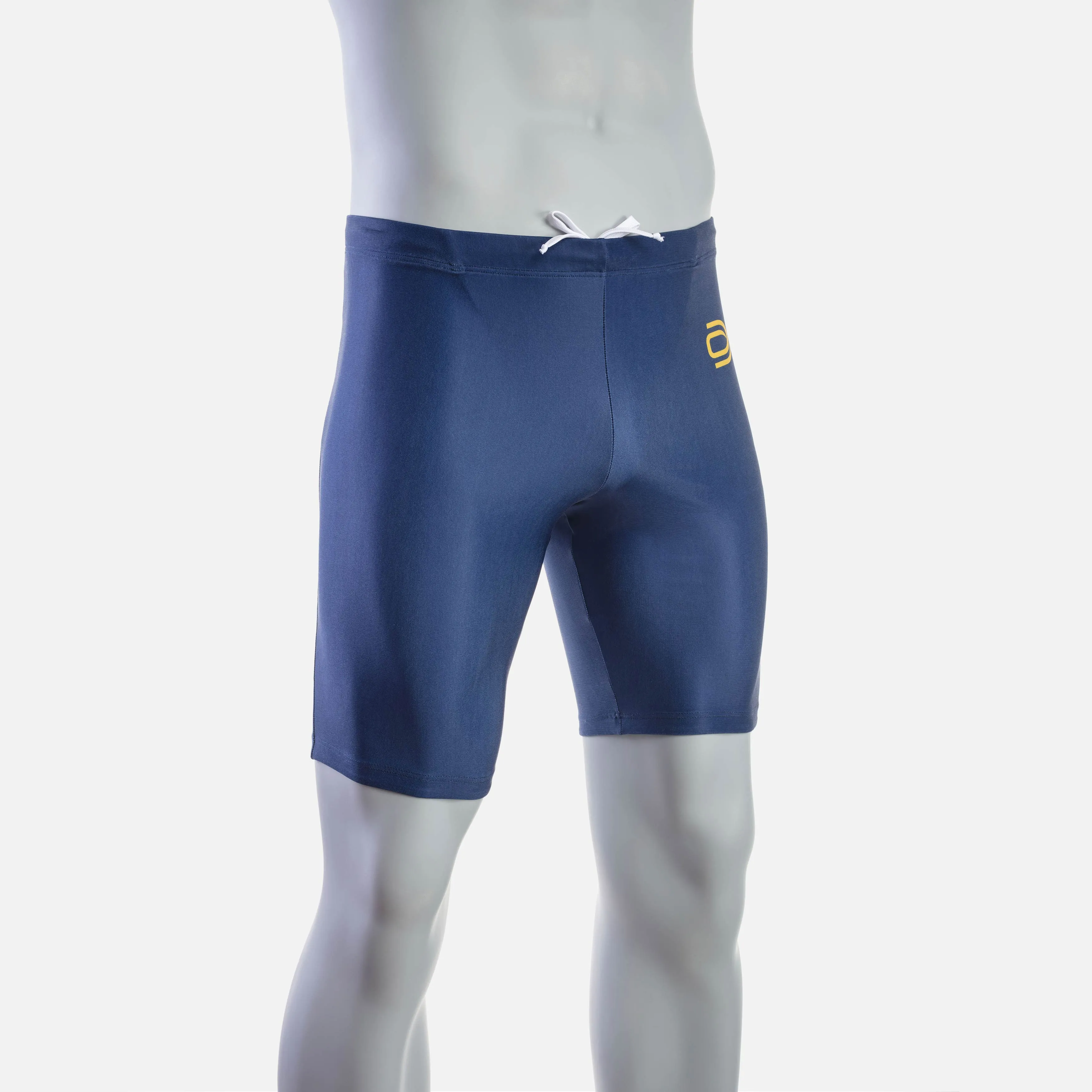 deboer lane swim jammer - navy & safran