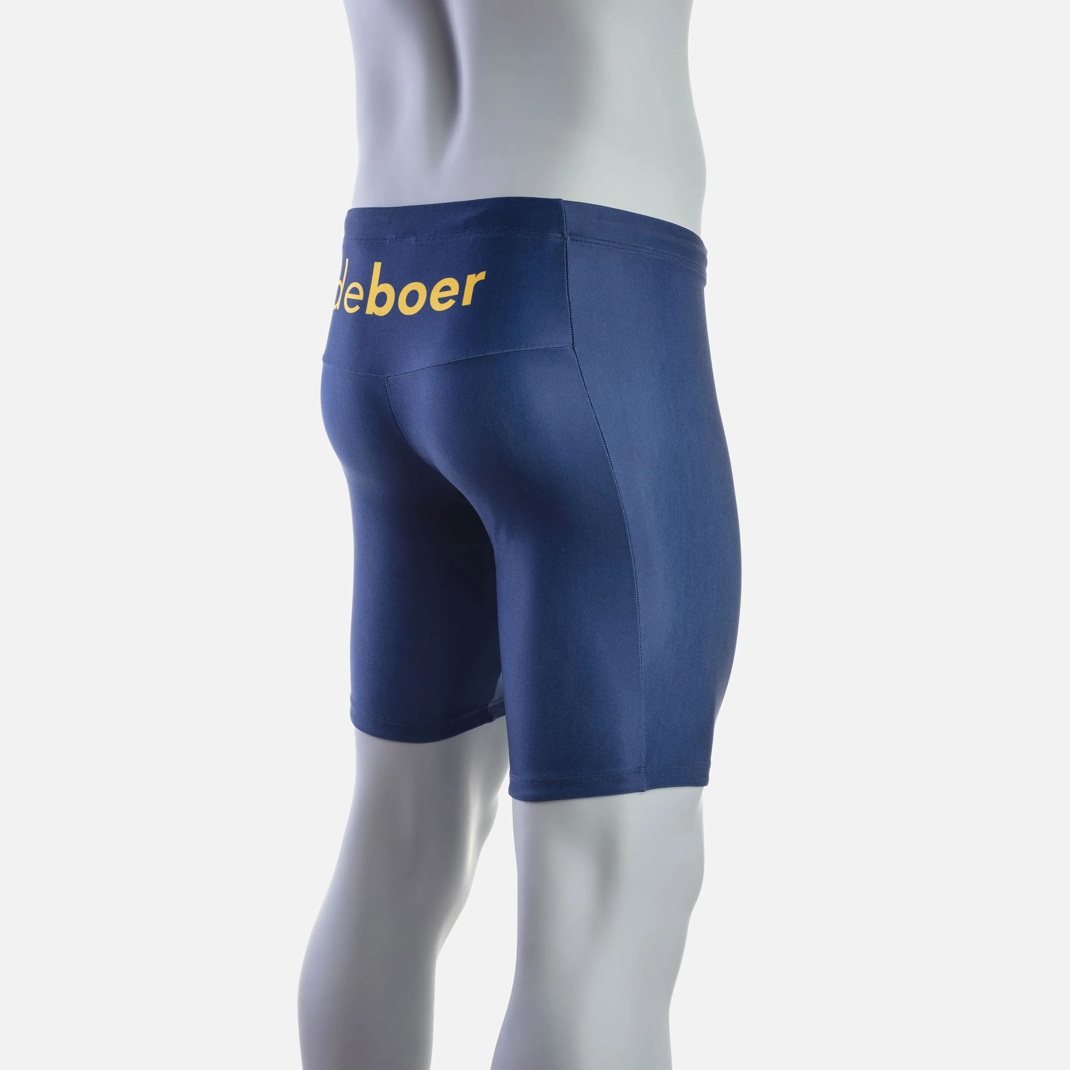 deboer lane swim jammer - navy & safran