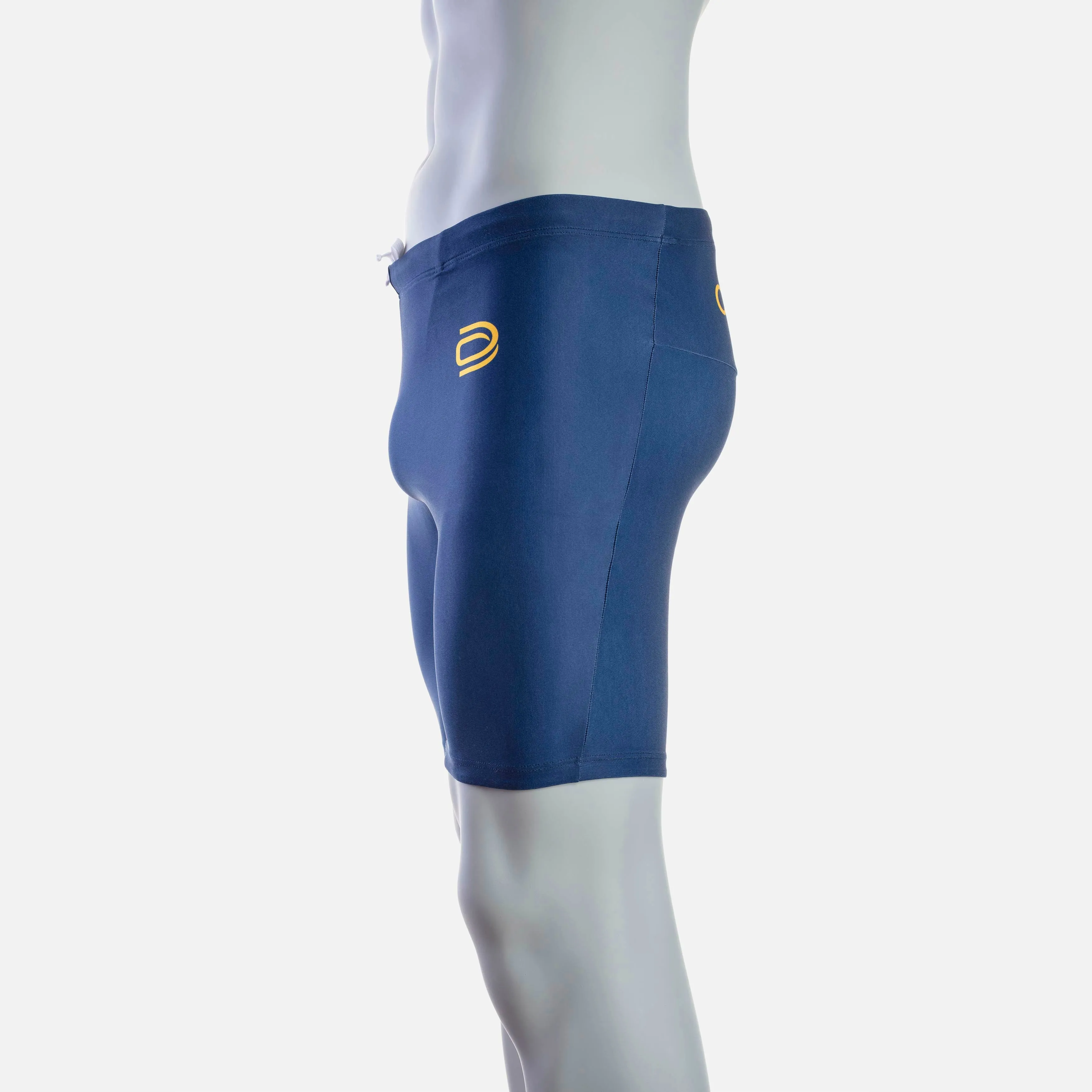 deboer lane swim jammer - navy & safran