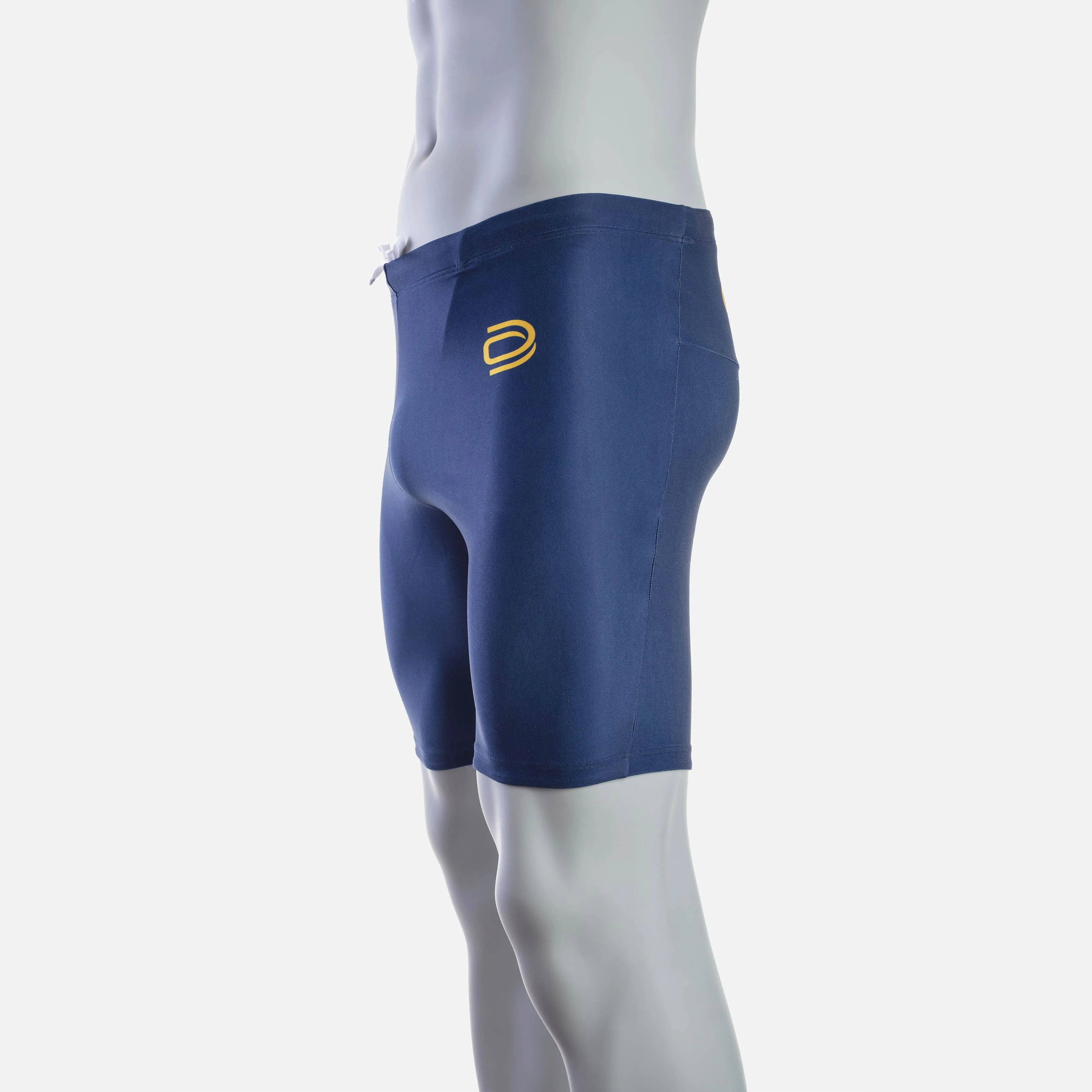 deboer lane swim jammer - navy & safran