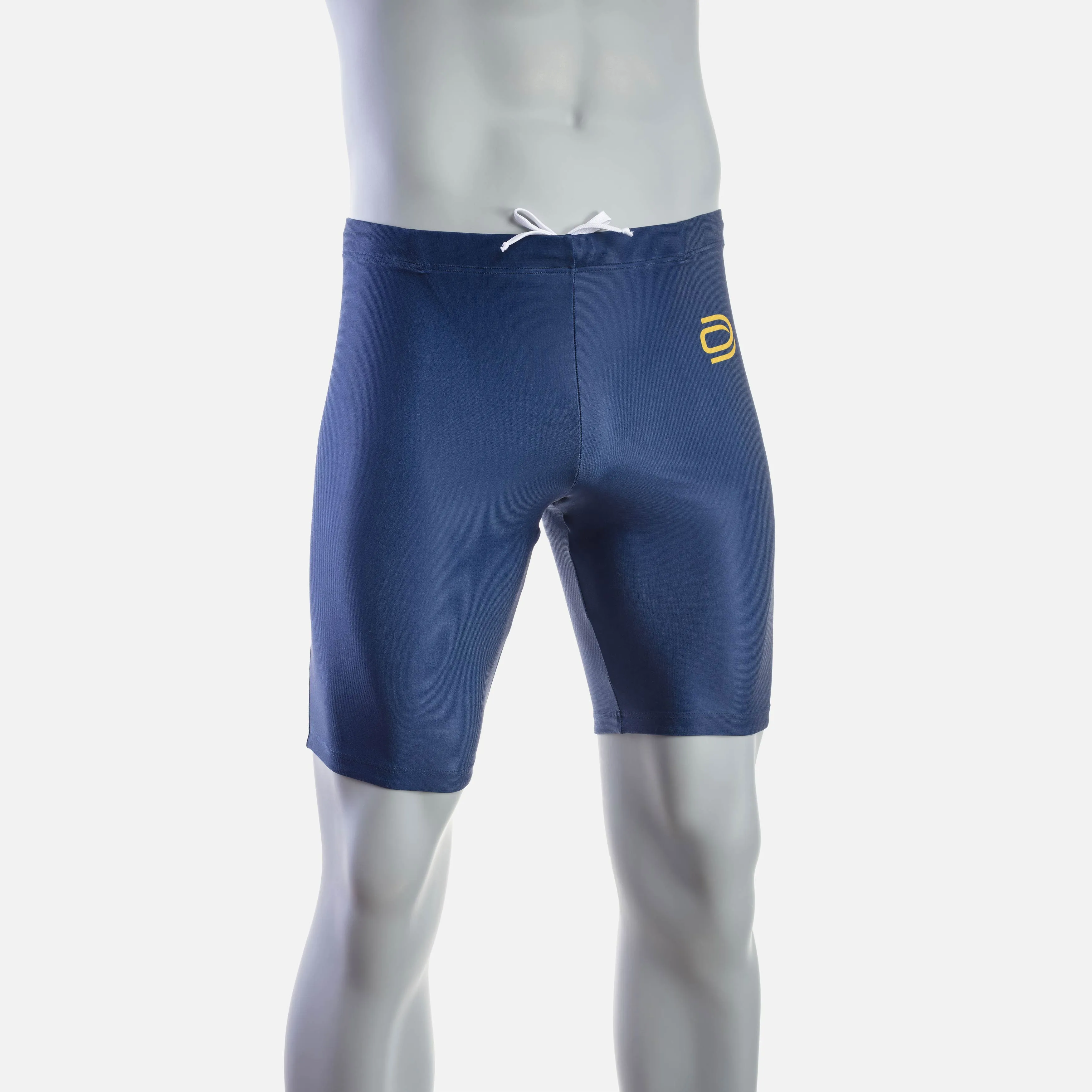 deboer lane swim jammer - navy & safran